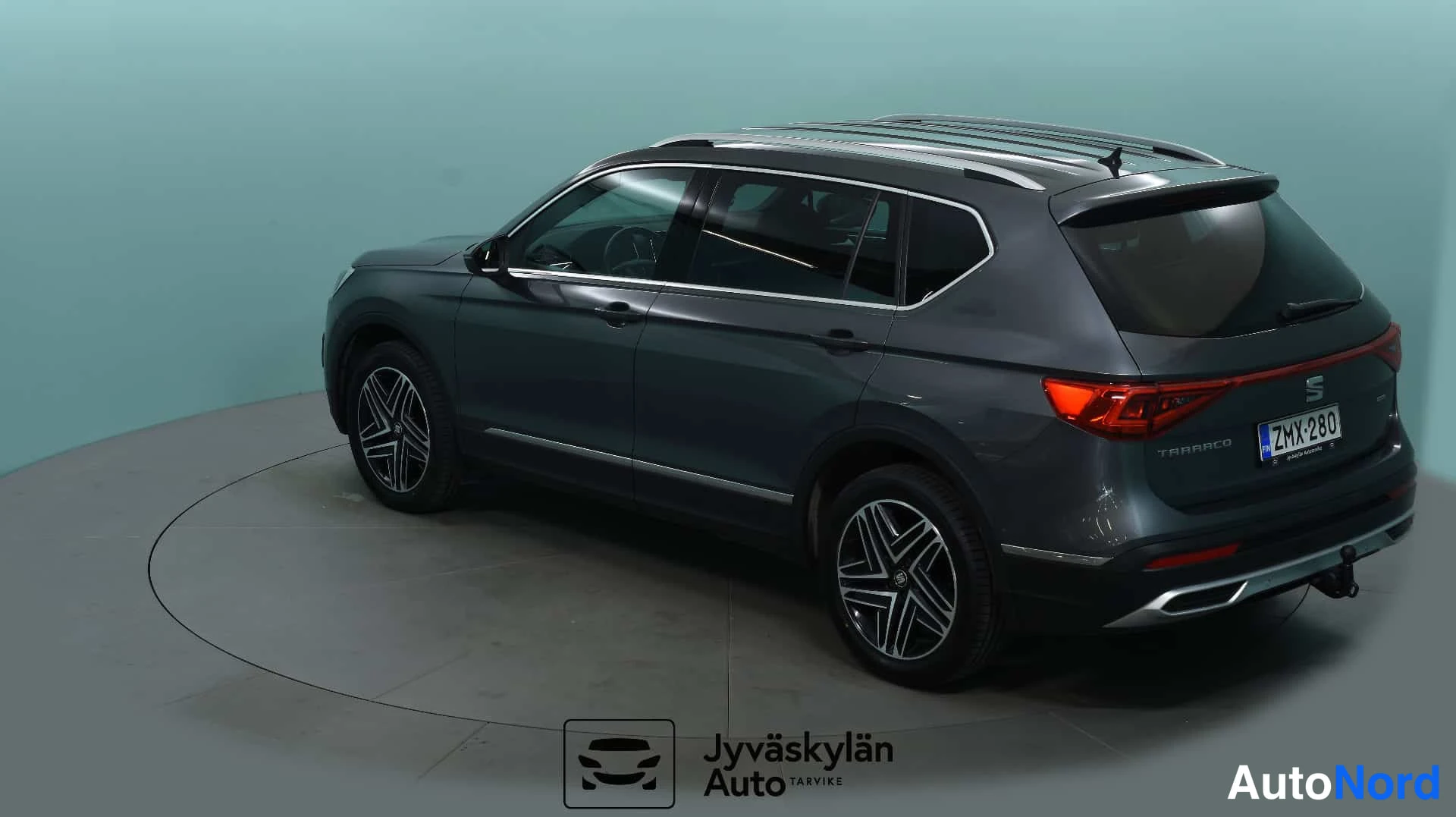 Harmaa Seat Tarraco 2020, takaviisto, kuva 9
