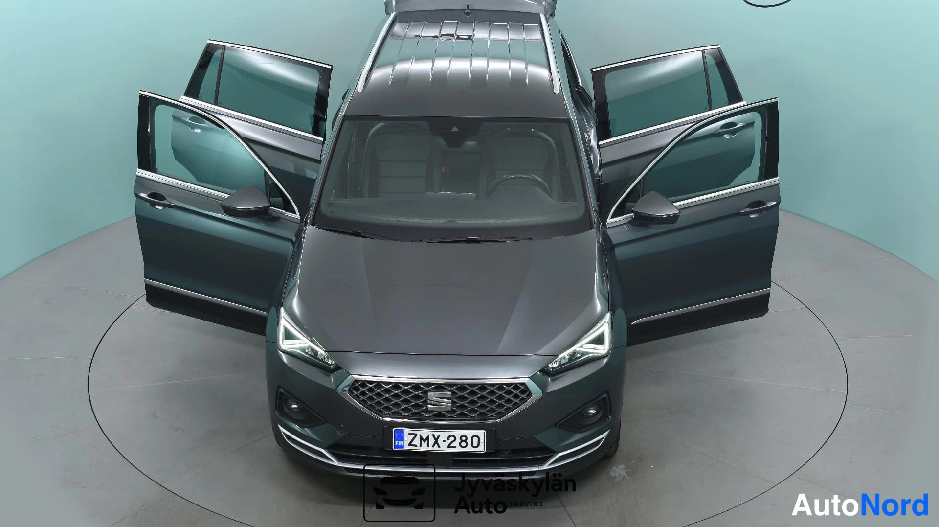 Harmaa Seat Tarraco 2020, etuviisto, kuva 6