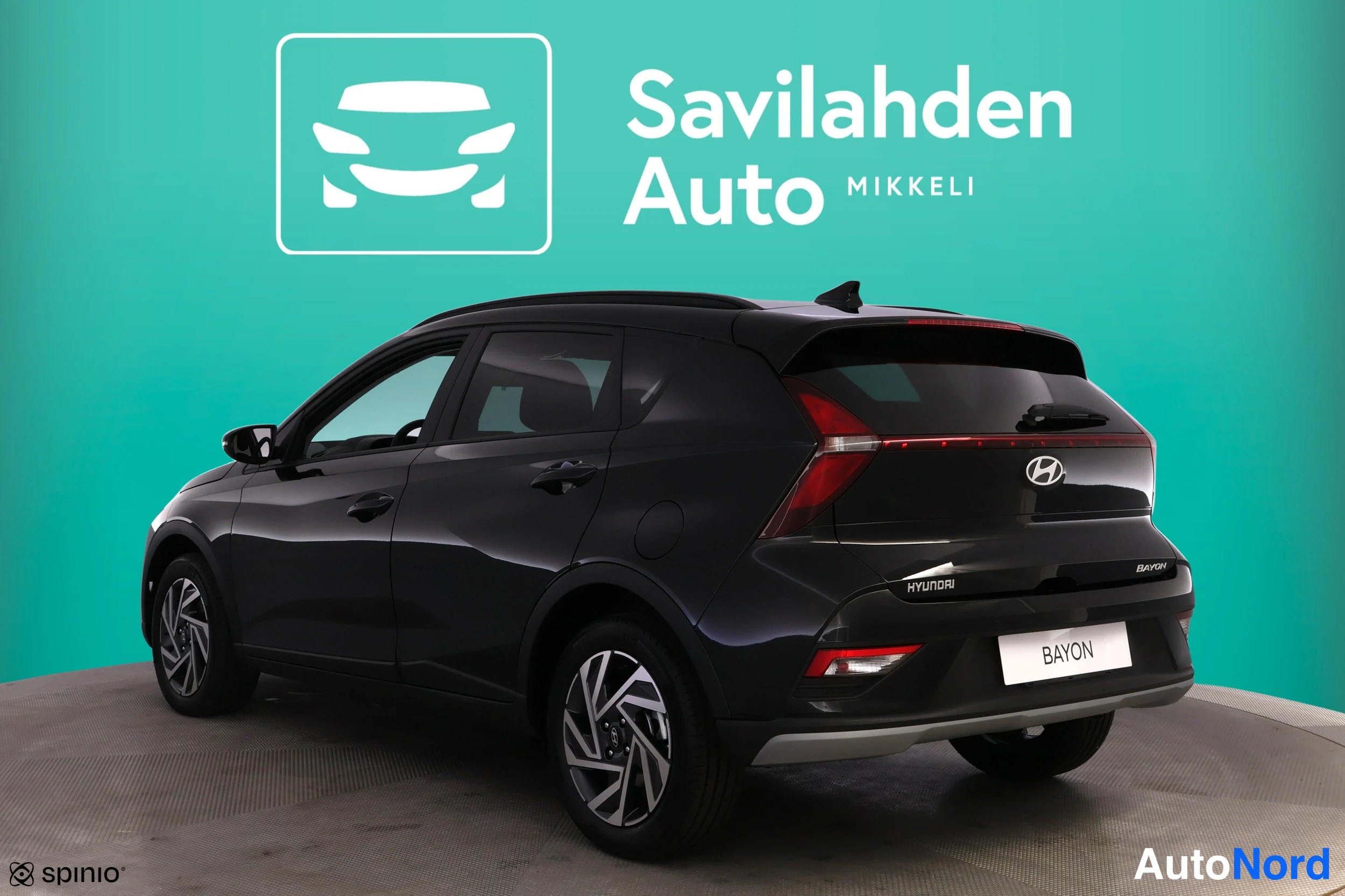 Musta Hyundai Bayon 2026, takaviisto, kuva 10
