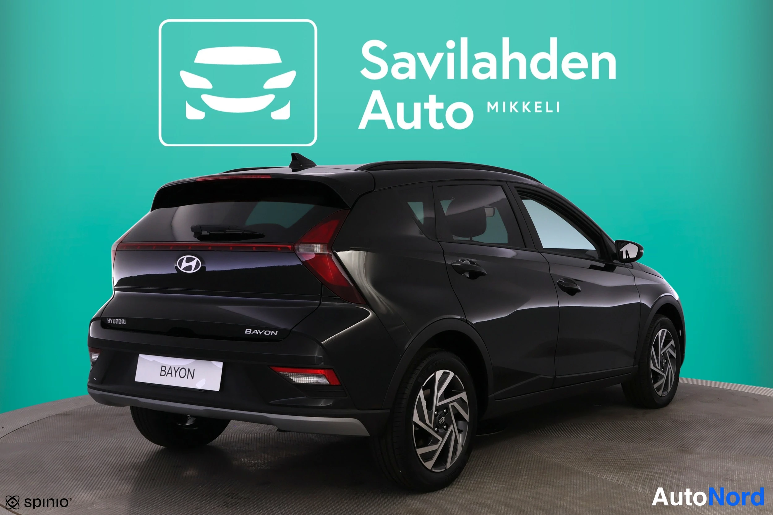 Musta Hyundai Bayon 2026, takaviisto, kuva 12