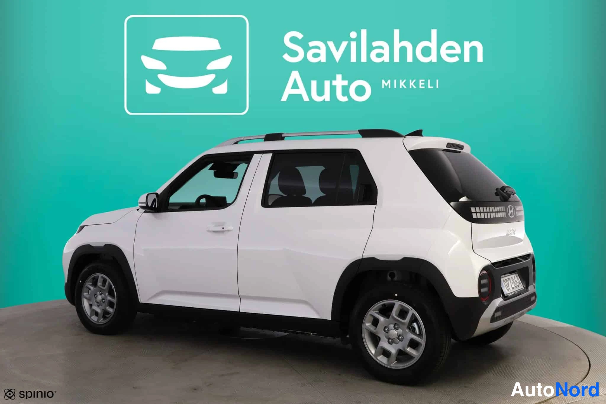 Valkoinen Hyundai Inster 2026, takaviisto, kuva 8