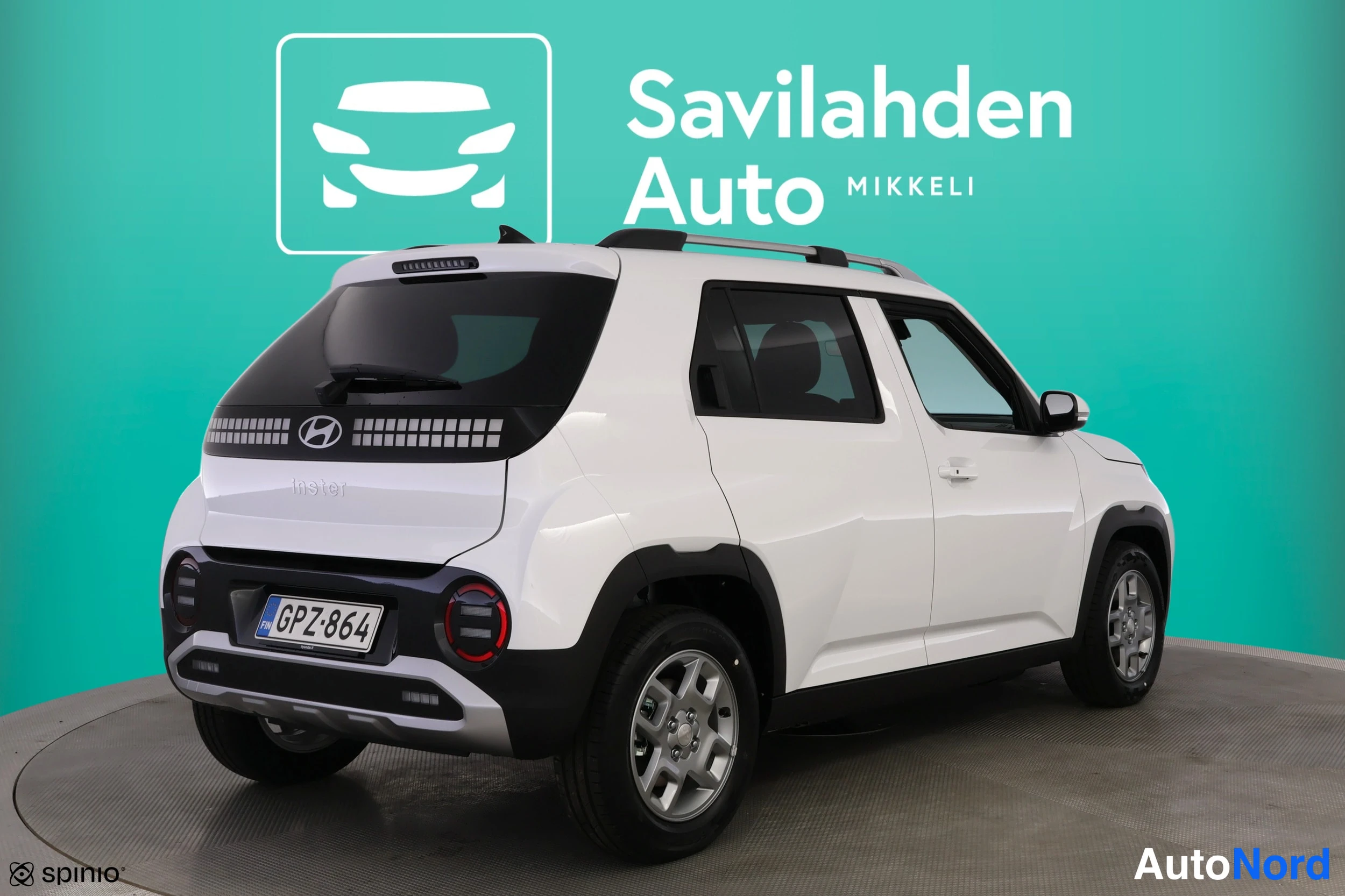 Valkoinen Hyundai Inster 2026, takaviisto, kuva 11