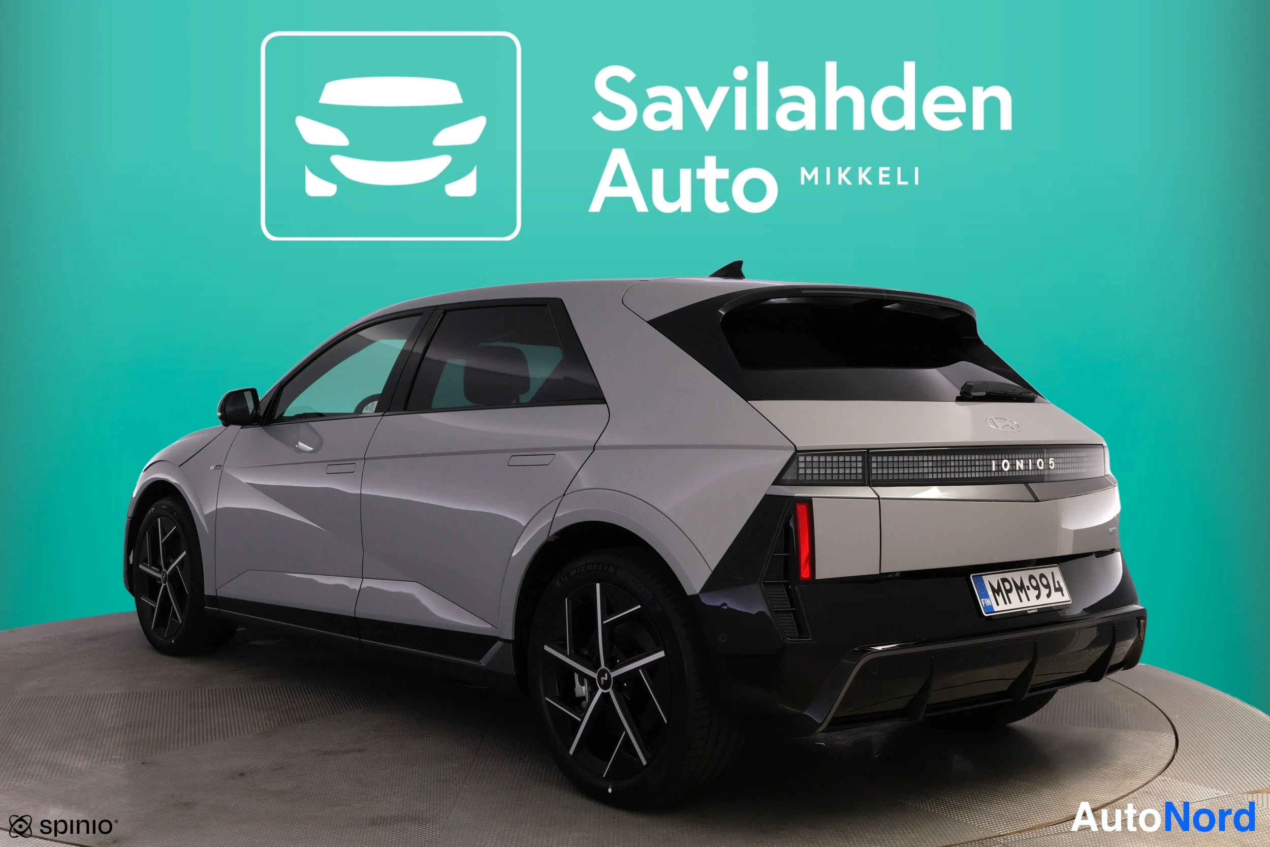 Harmaa Hyundai IONIQ 5 2026, takaviisto, kuva 9