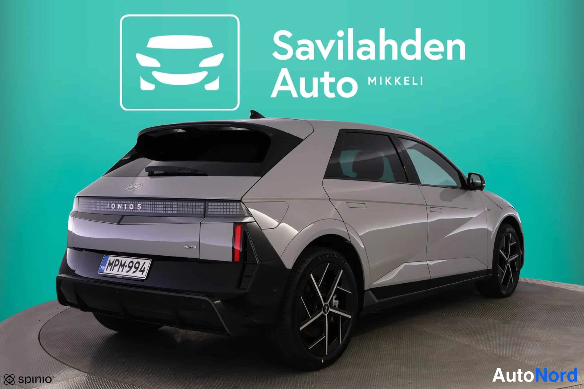 Harmaa Hyundai IONIQ 5 2026, takaviisto, kuva 12