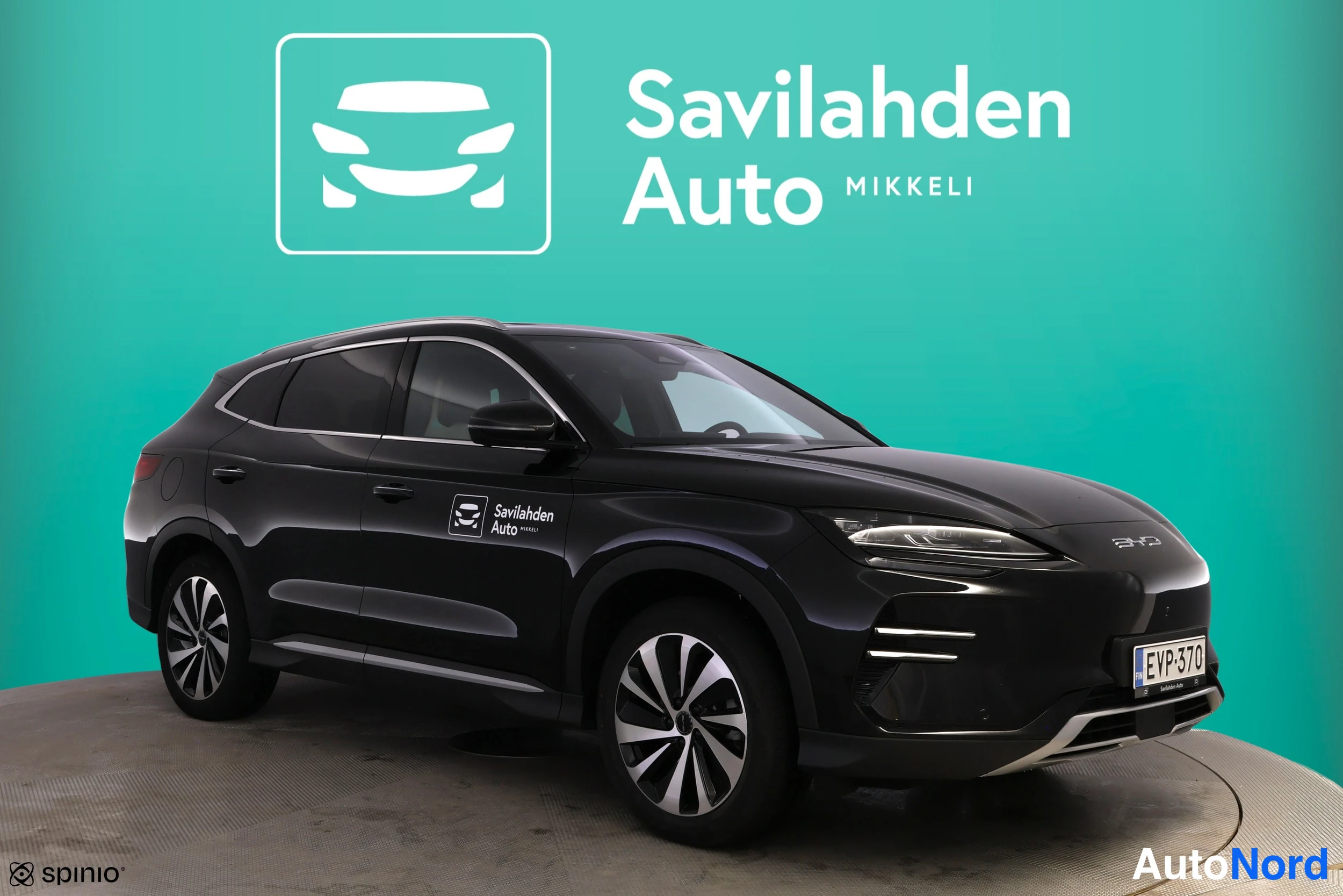 Musta BYD Seal U 2026, etuviisto, keula oikealle, kuva 6