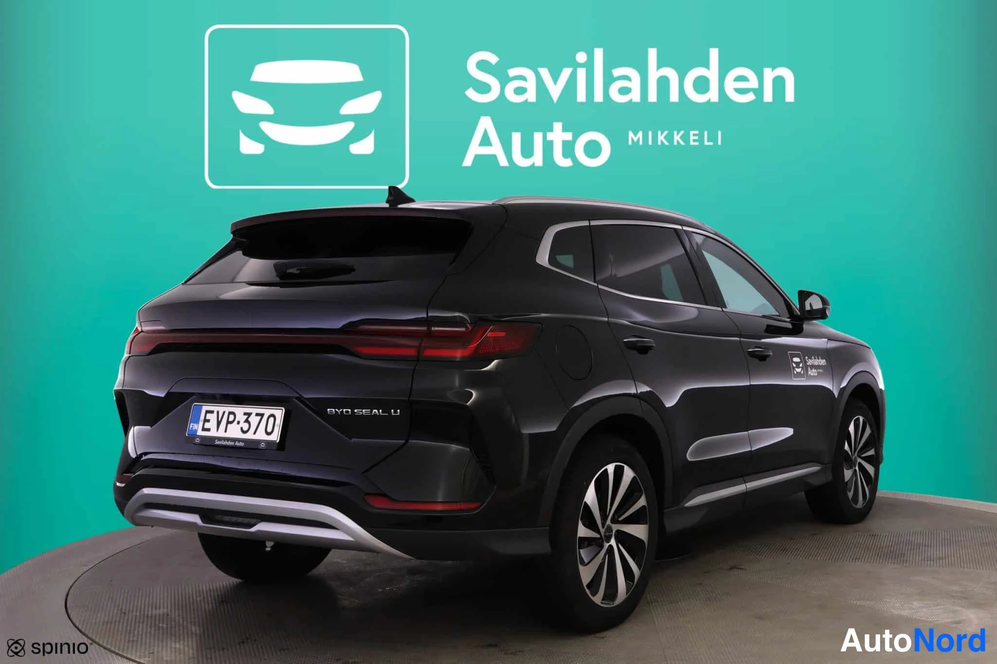 Musta BYD Seal U 2026, takaviisto, kuva 9