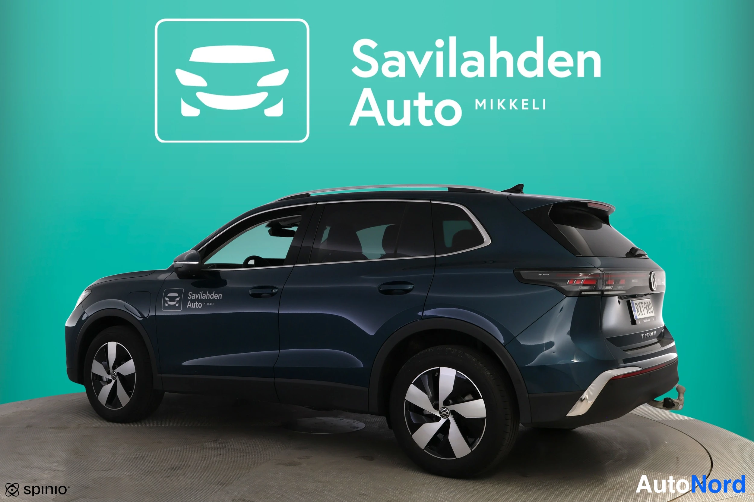 Sininen Volkswagen Tiguan 2026, takaviisto, kuva 8