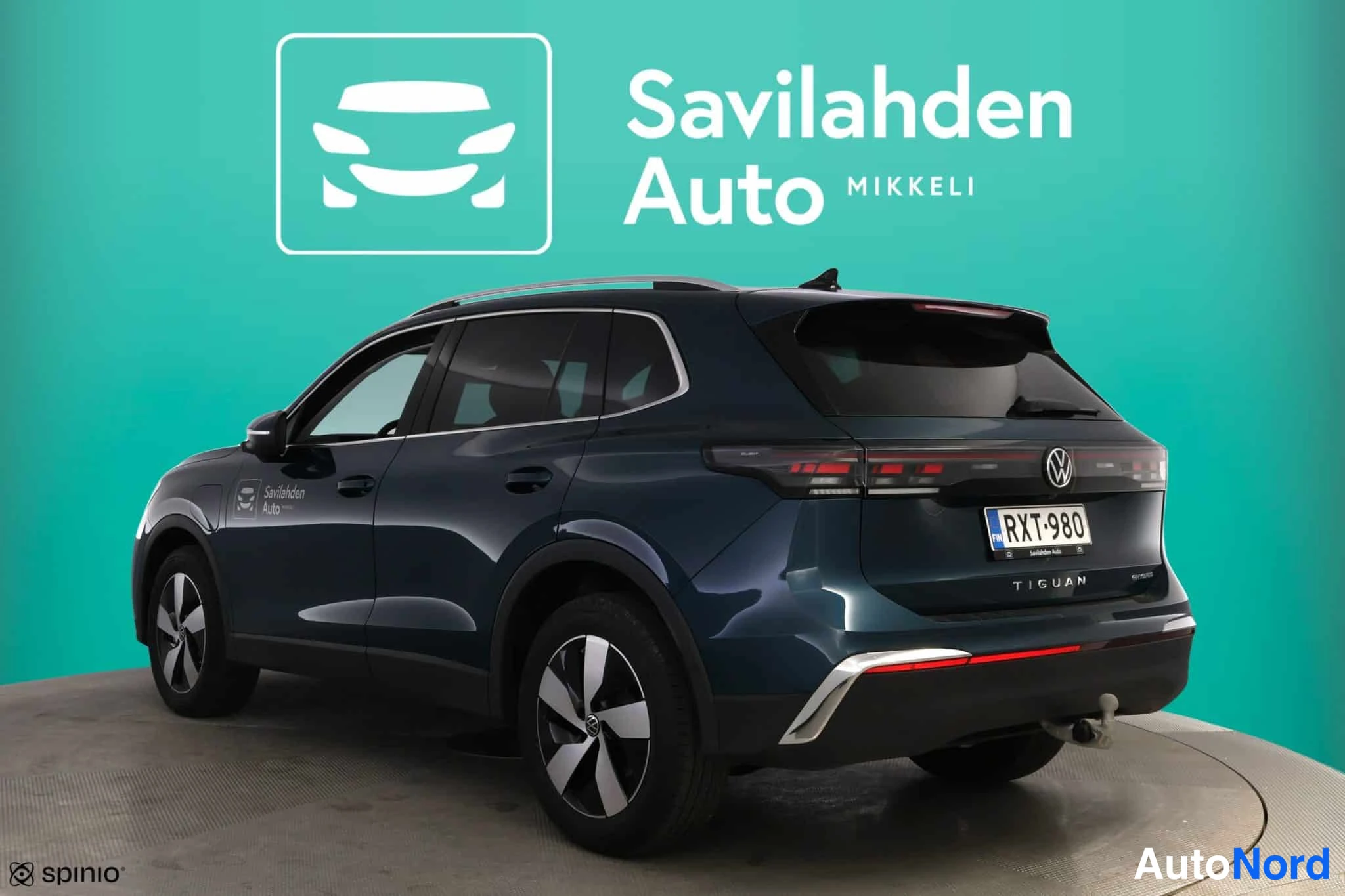 Sininen Volkswagen Tiguan 2026, takaviisto, kuva 9