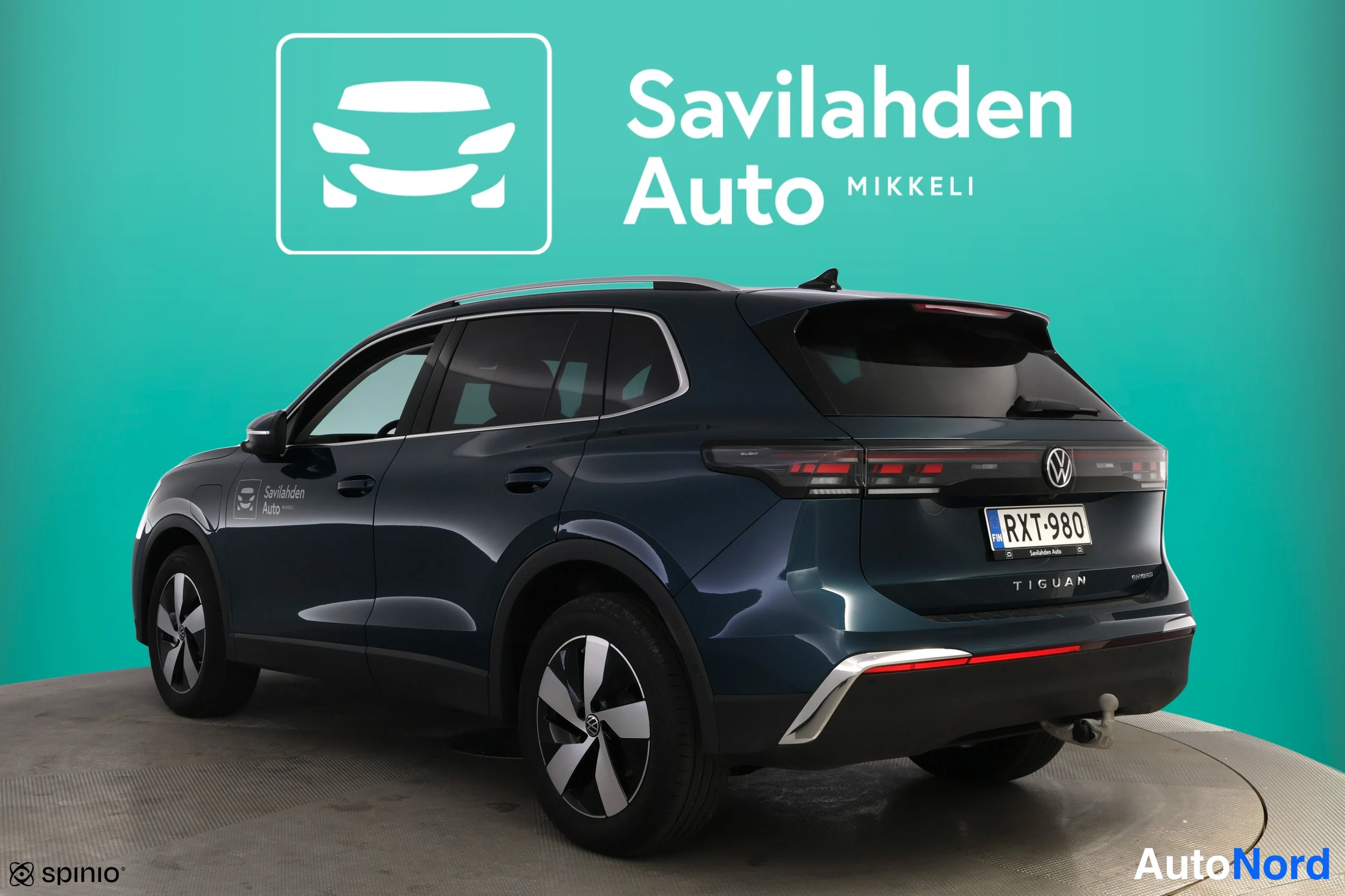 Sininen Volkswagen Tiguan 2026, takaviisto, kuva 10