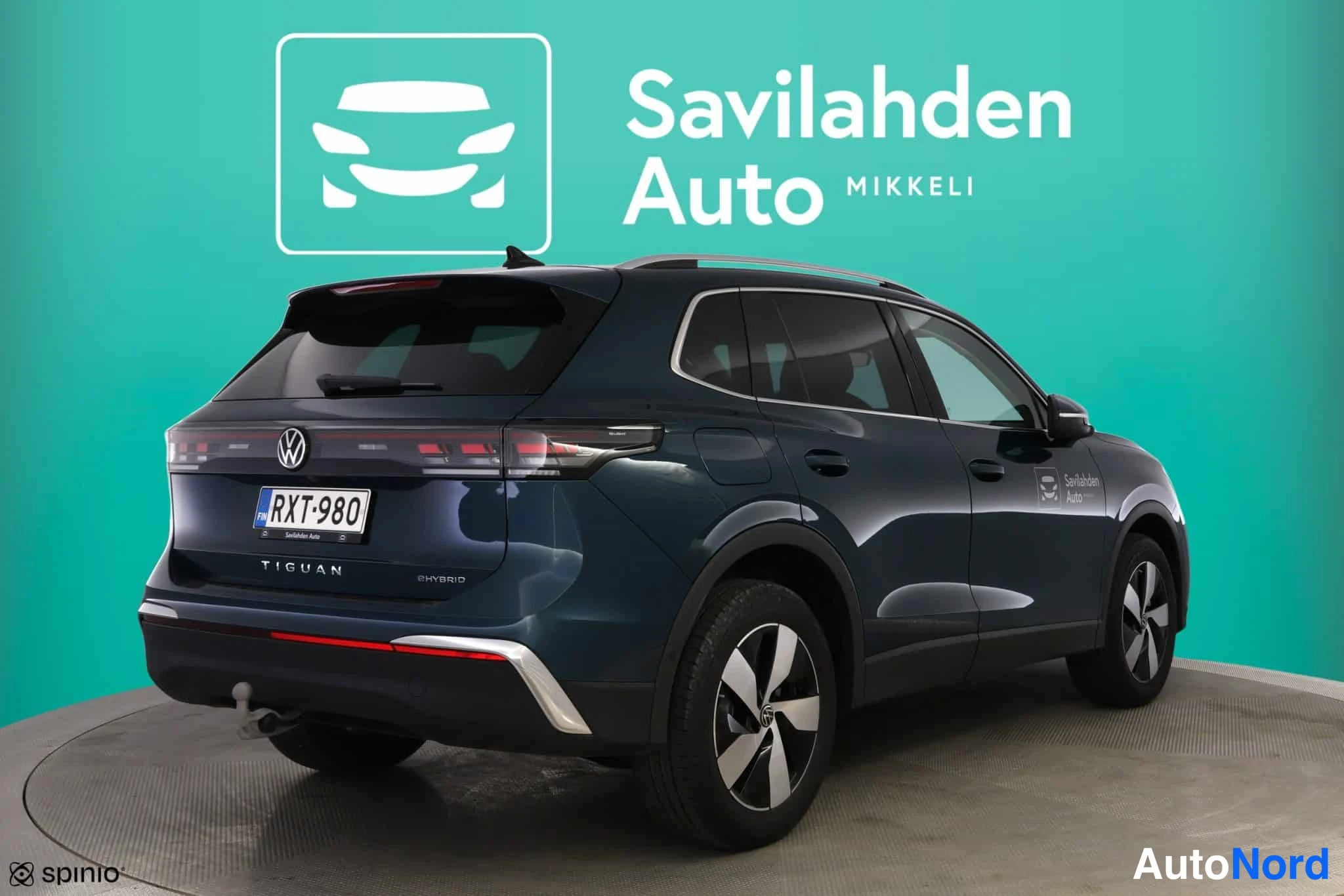 Sininen Volkswagen Tiguan 2026, takaviisto, kuva 11