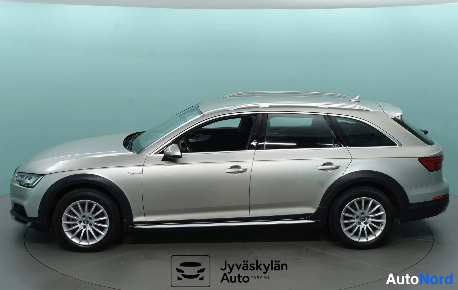 Hopea Audi A4 allroad quattro 2017, etuviisto, keula vasemmalle, kuva 3
