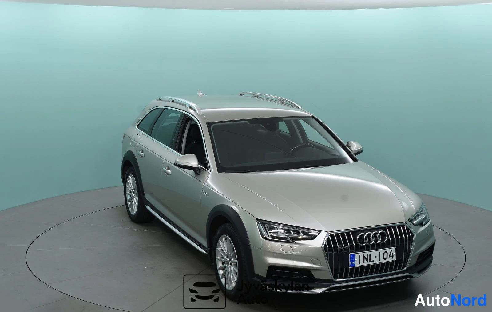 Hopea Audi A4 allroad quattro 2017, etuviisto, keula oikealle, kuva 4