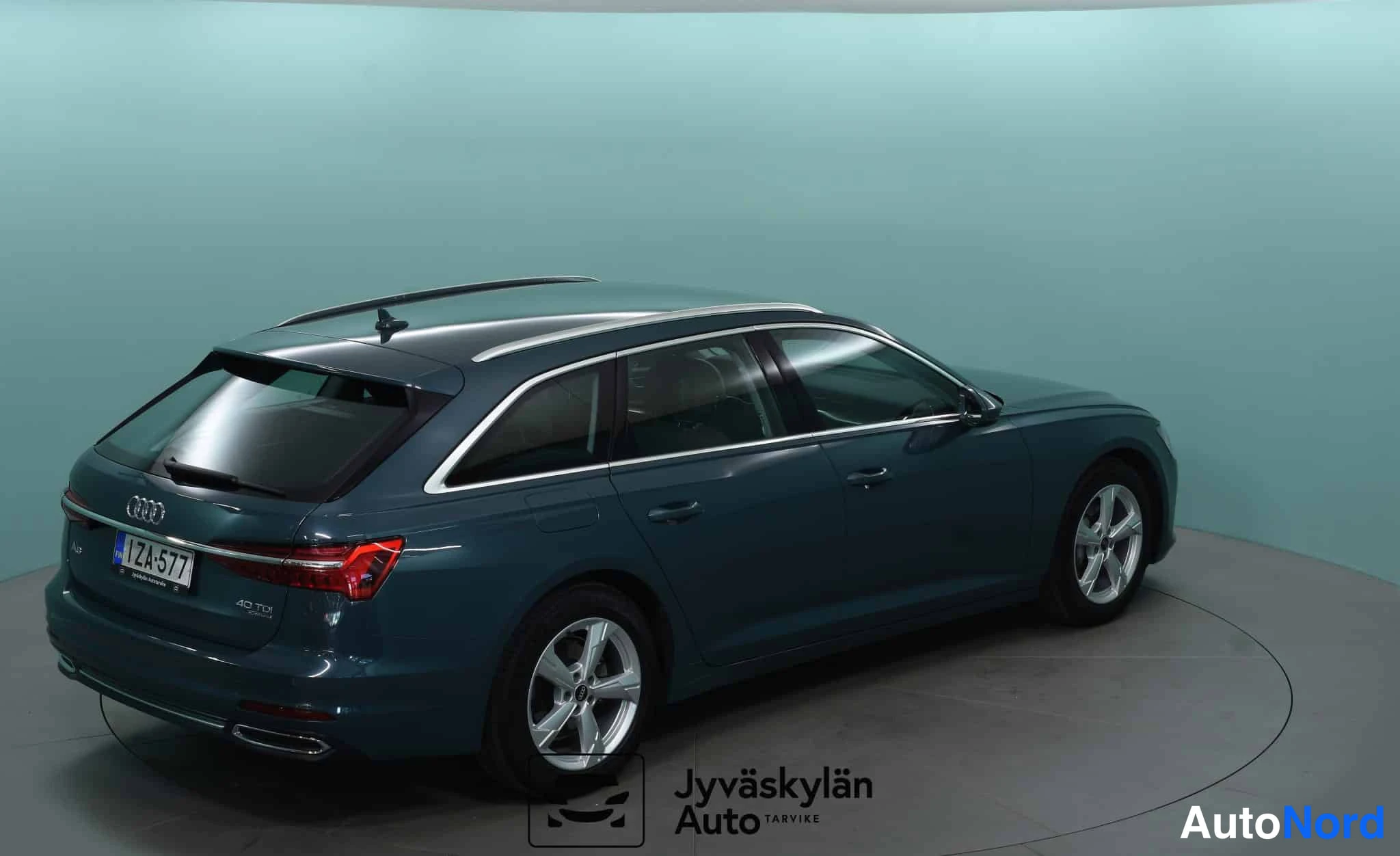 Vihreä Audi A6 2020, takaviisto, kuva 7
