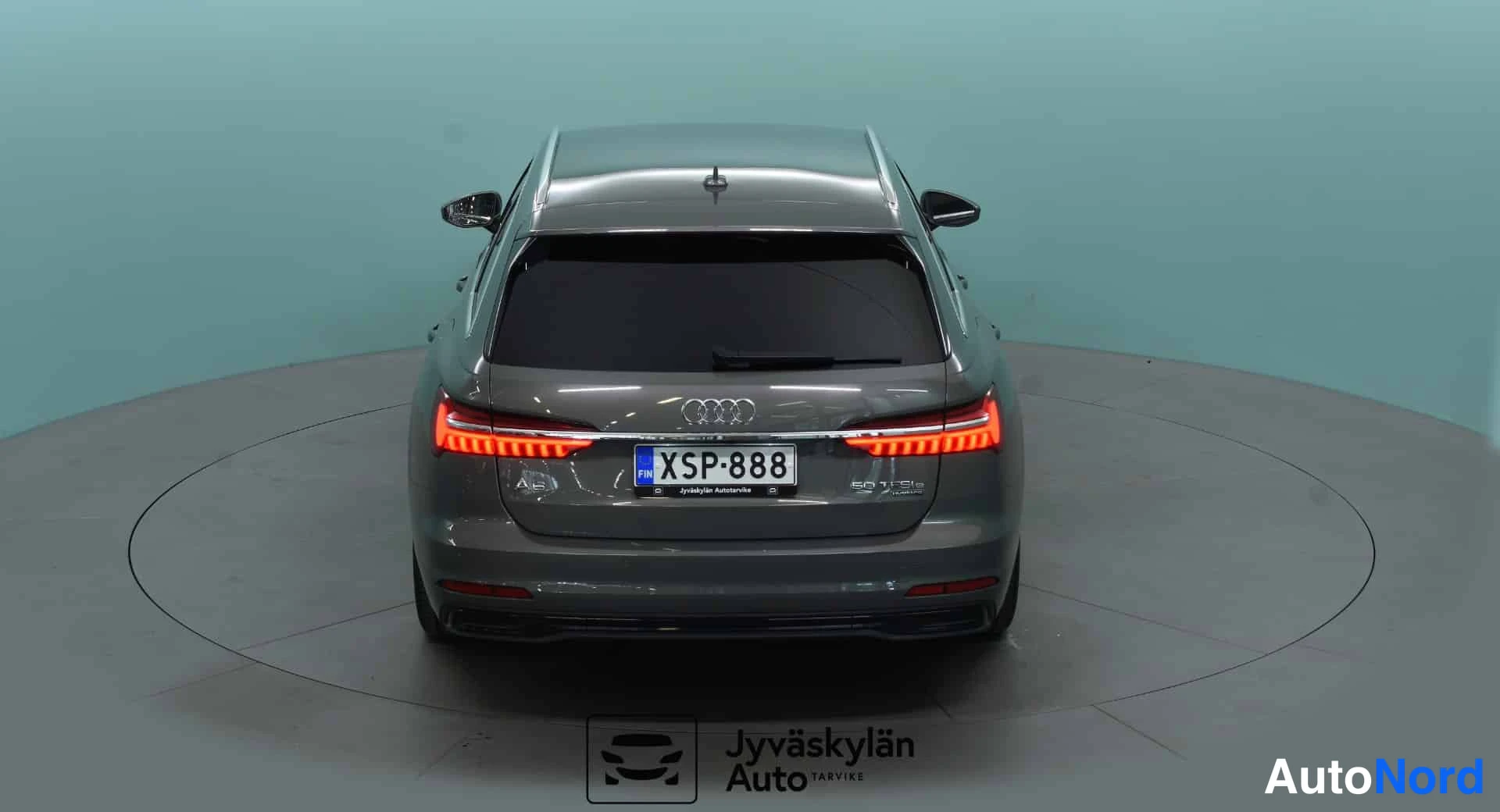Harmaa Audi A6 2024, takaa, kuva 11