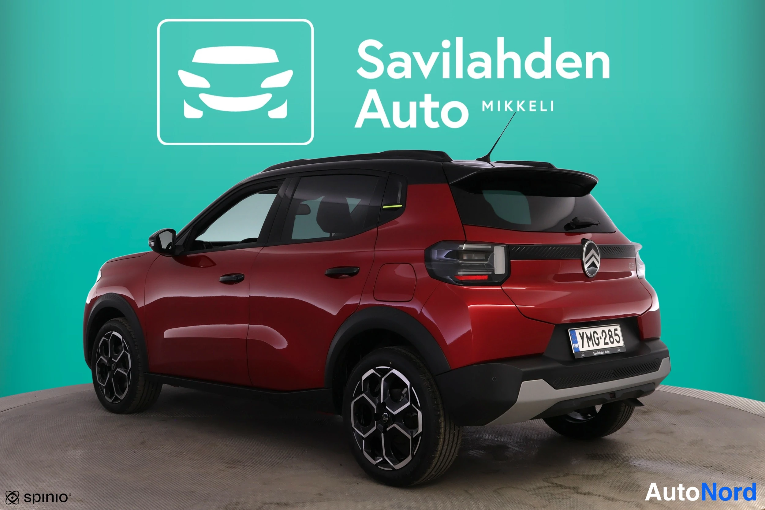 Punainen Citroen C3 2026, takaviisto, kuva 10