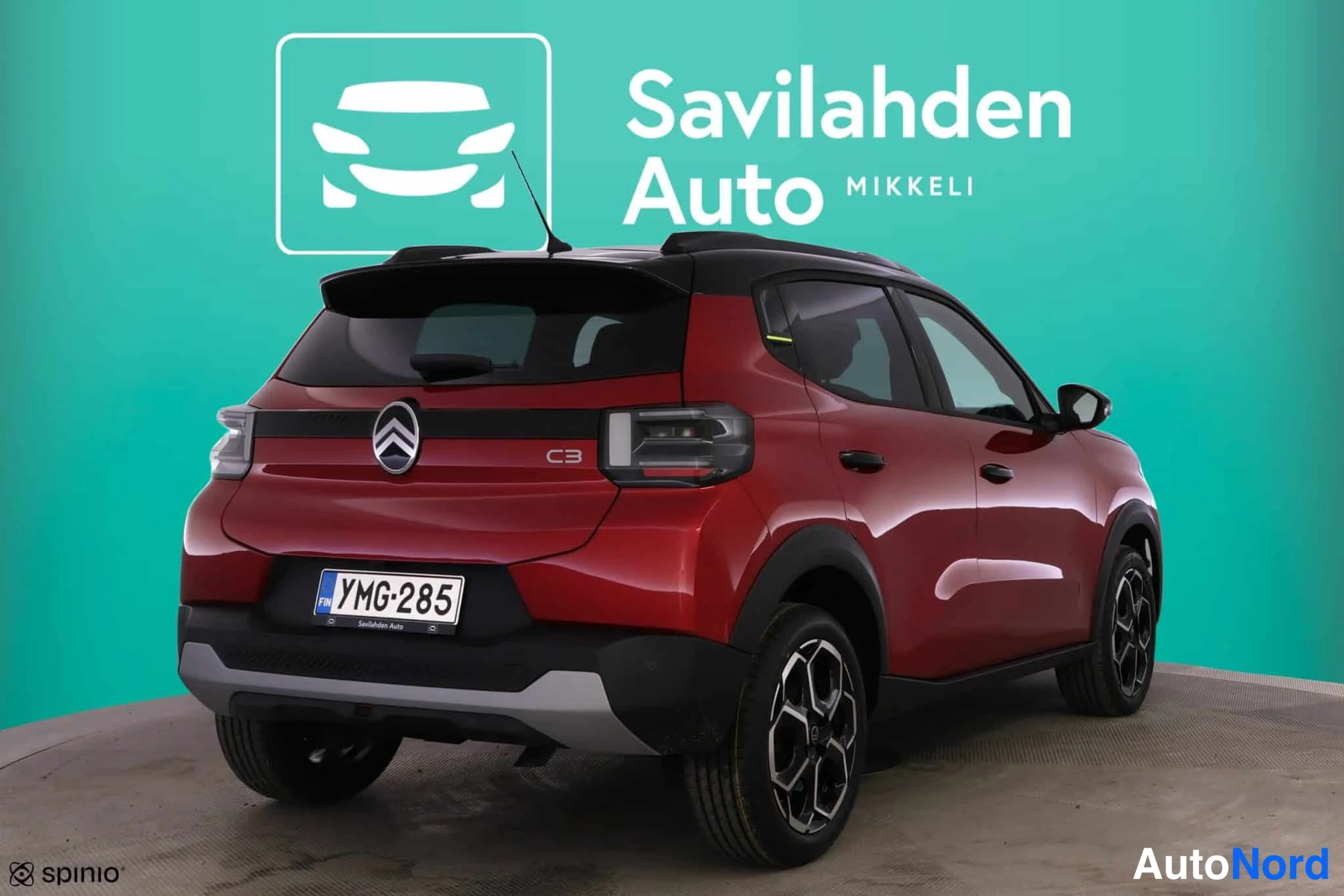 Punainen Citroen C3 2026, takaviisto, kuva 11