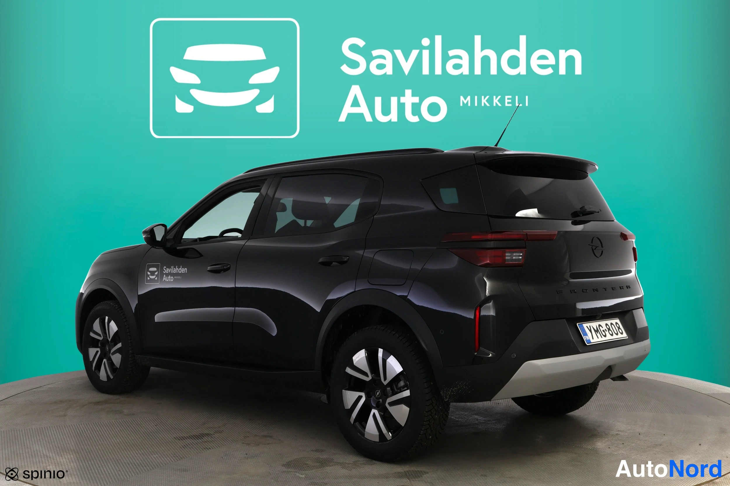 Musta Opel Frontera 2026, takaviisto, kuva 9