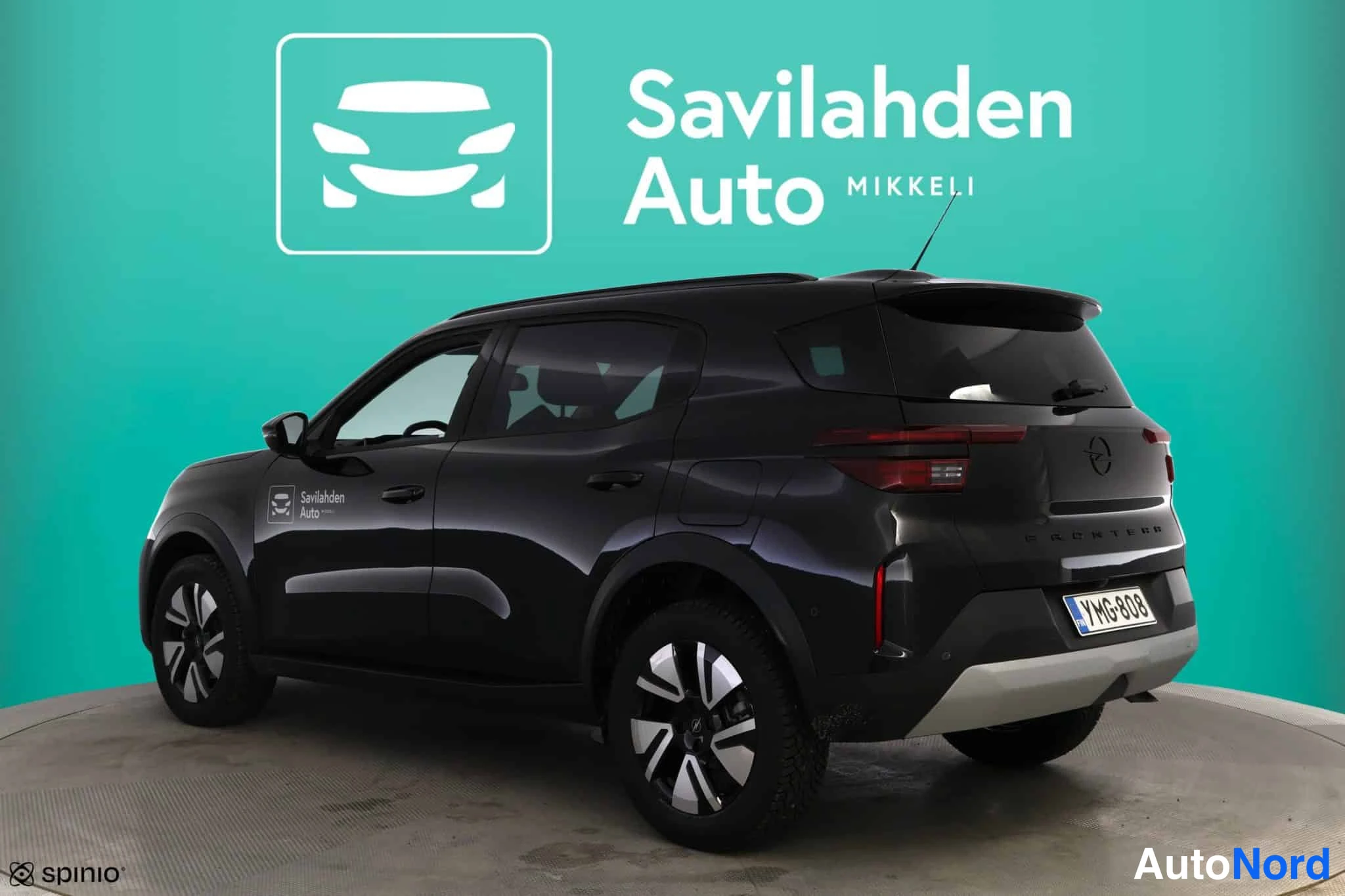 Musta Opel Frontera 2026, takaviisto, kuva 10