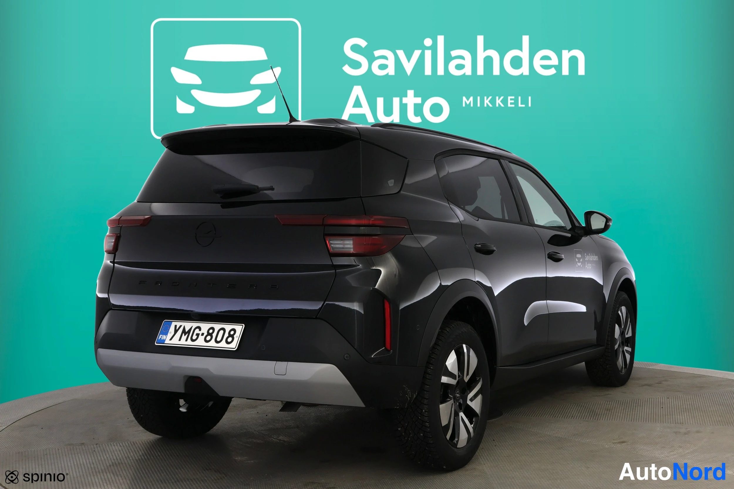 Musta Opel Frontera 2026, takaviisto, kuva 11