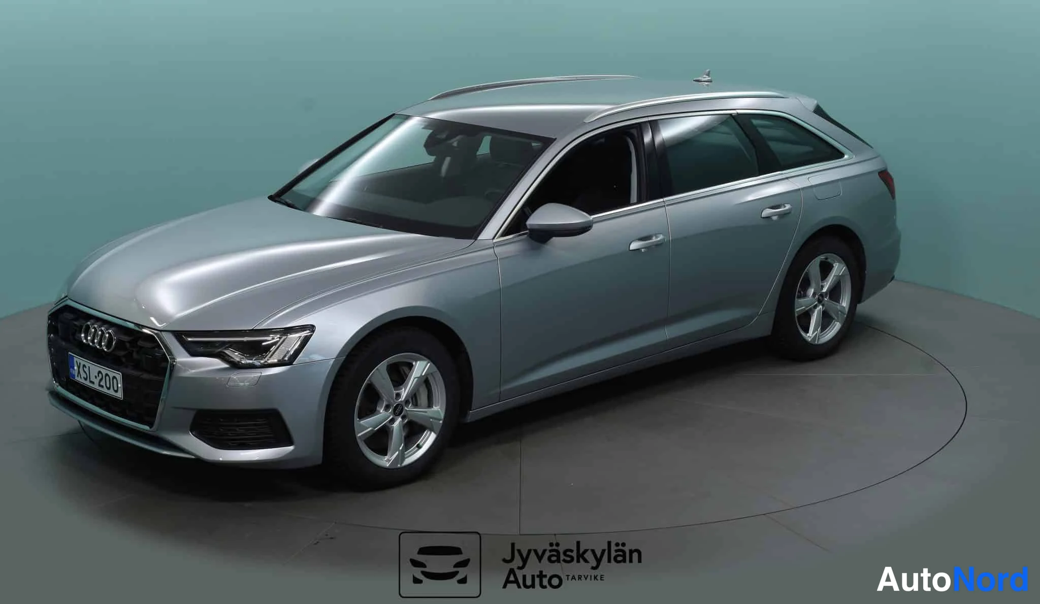 Hopea Audi A6 Avant 2024, etuviisto, keula vasemmalle, kuva 2