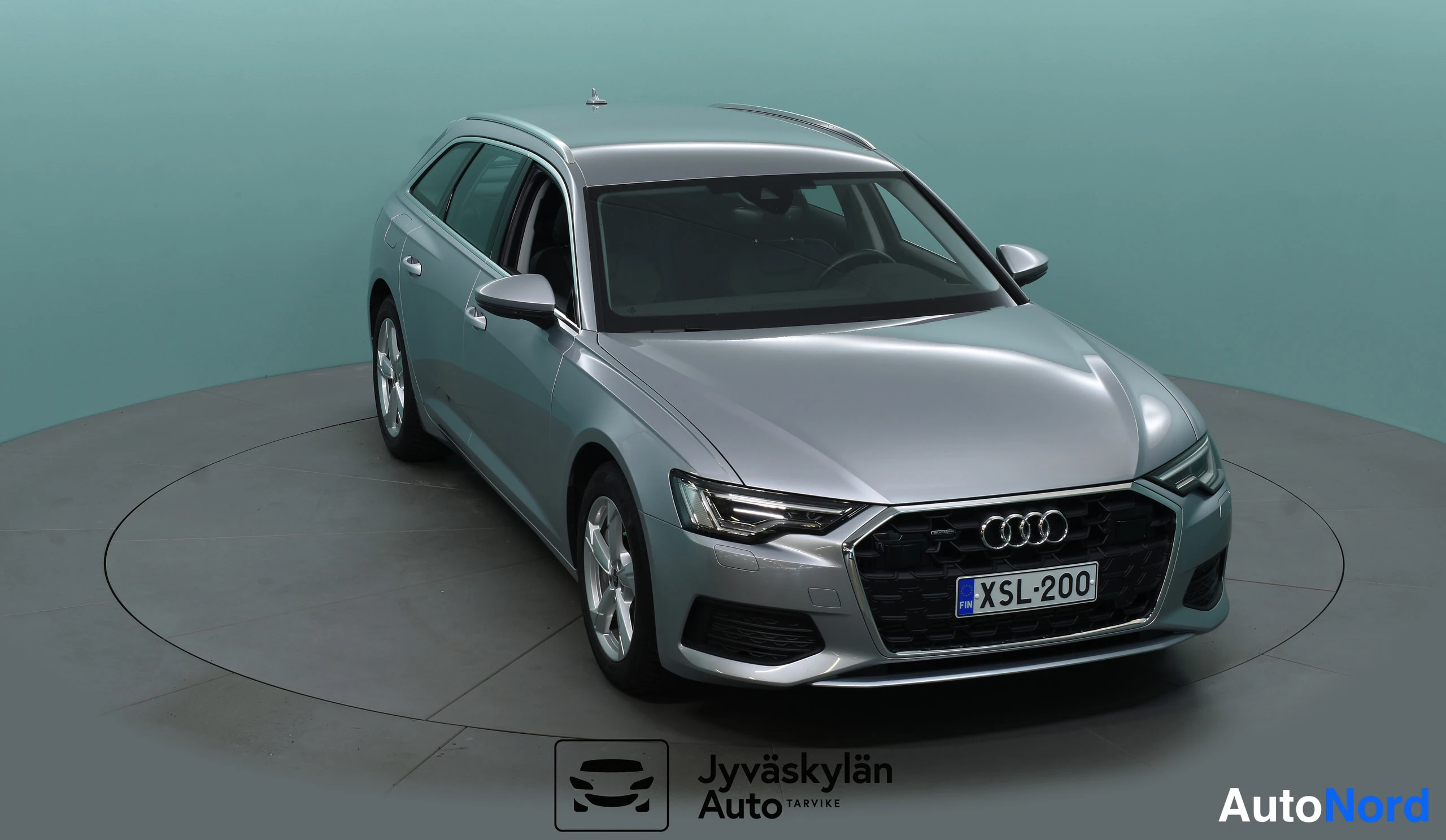Hopea Audi A6 Avant 2024, etuviisto, keula oikealle, kuva 6