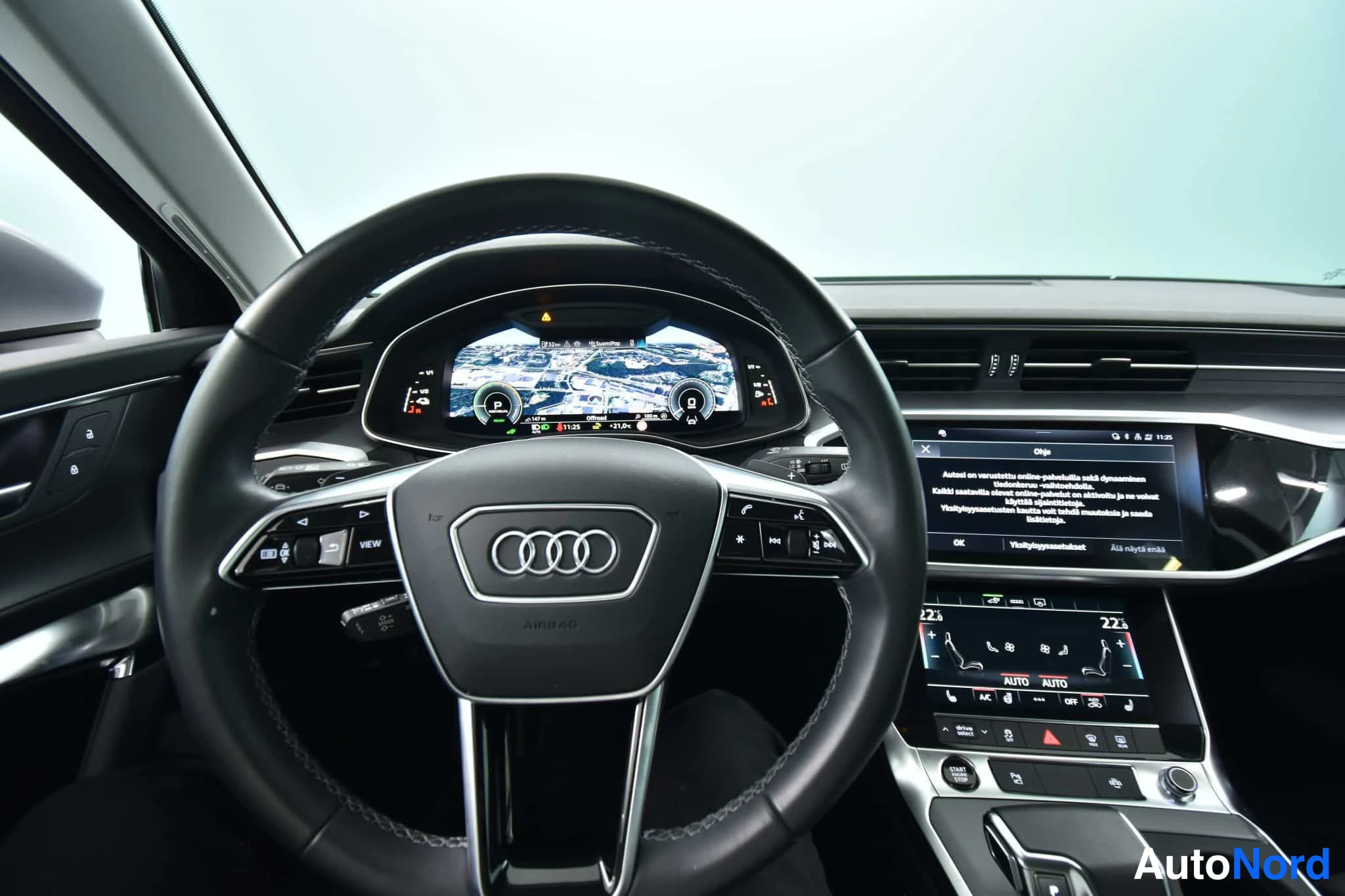 Hopea Audi A6 Avant 2024, ohjaamo, kuva 23