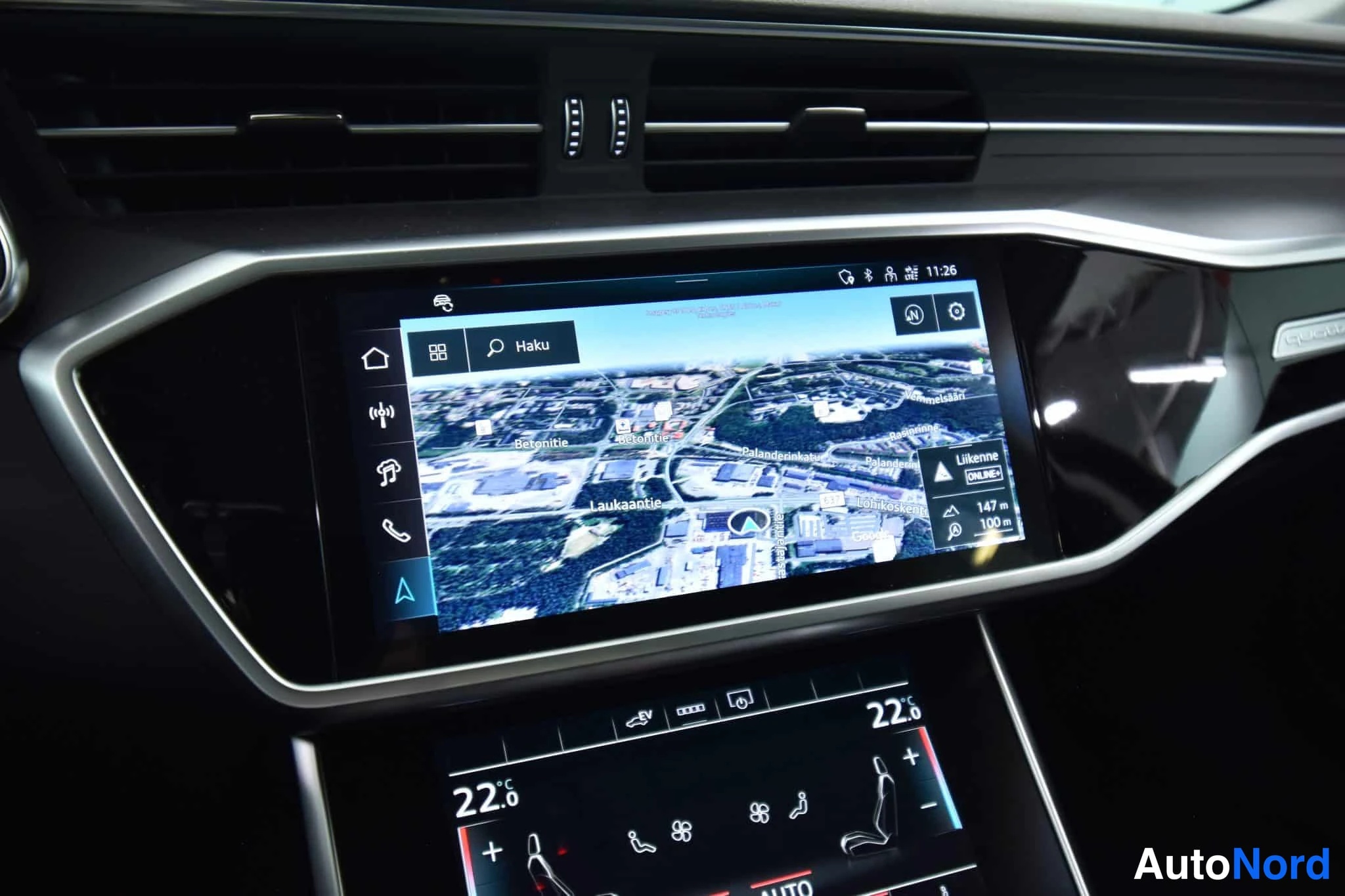 Hopea Audi A6 Avant 2024, ohjaamo, kuva 25