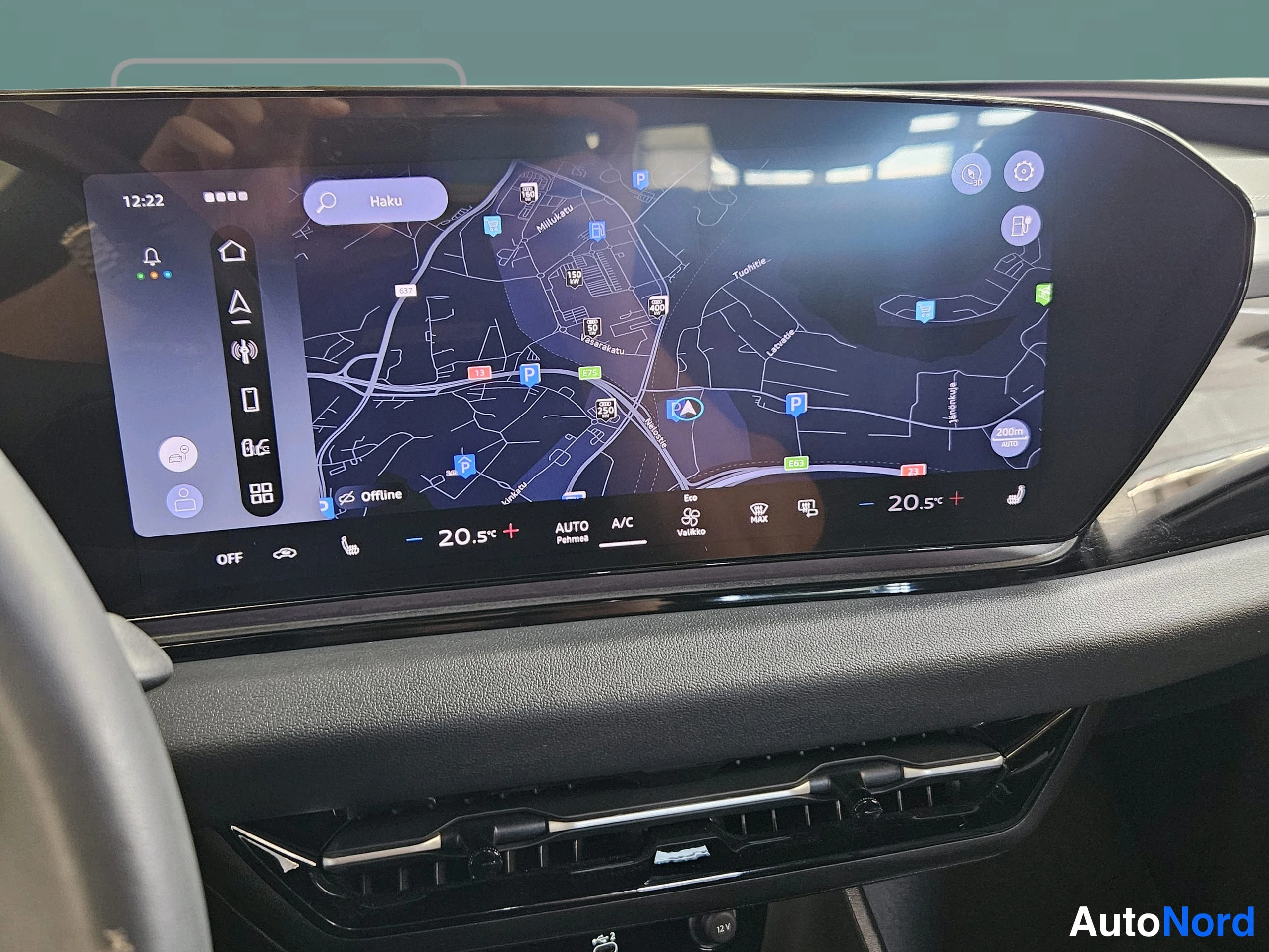 Blå Audi A6 e-tron 2026, detalj, bild 34