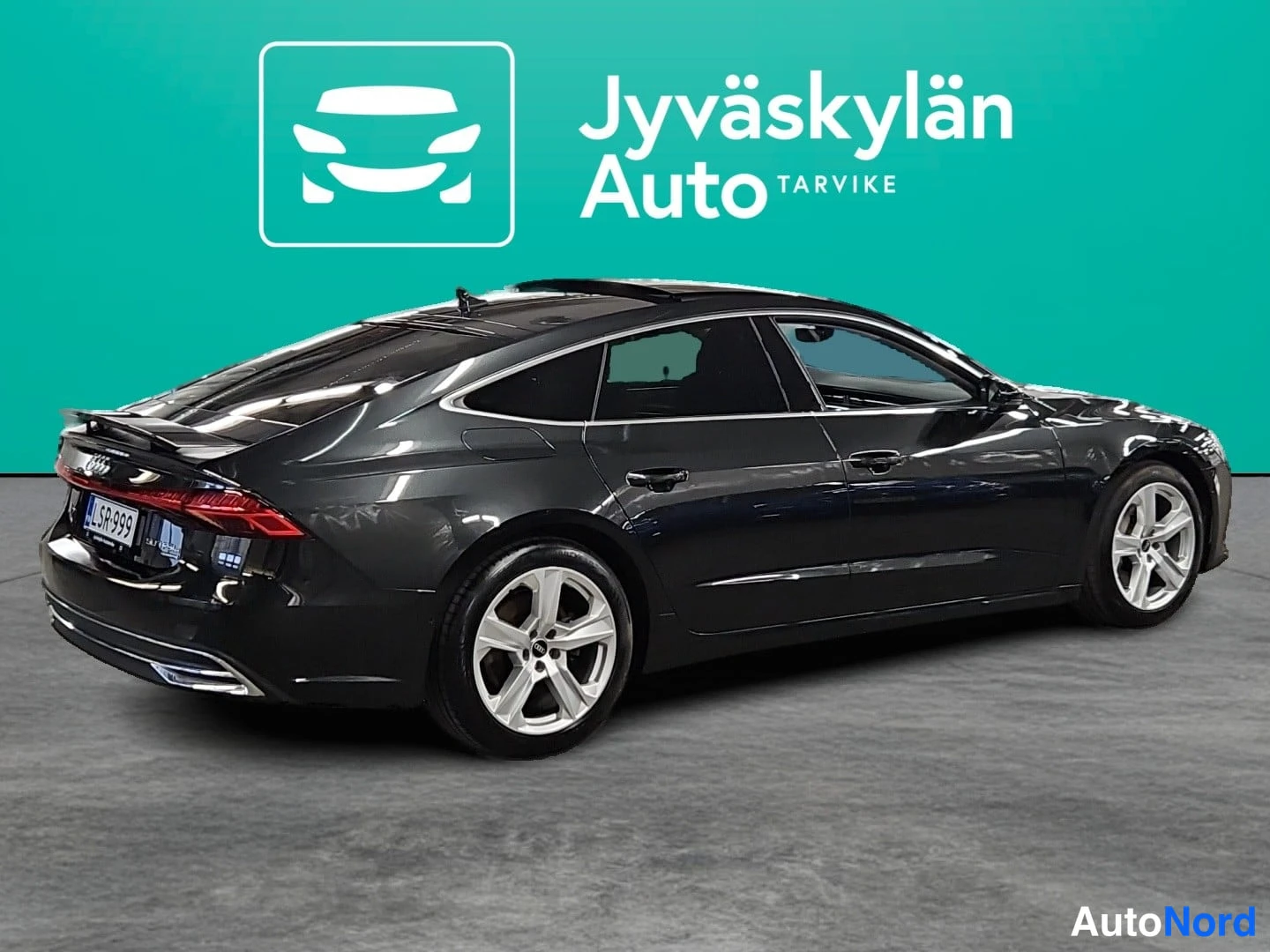 Harmaa Audi A7 2021, takaviisto, kuva 7