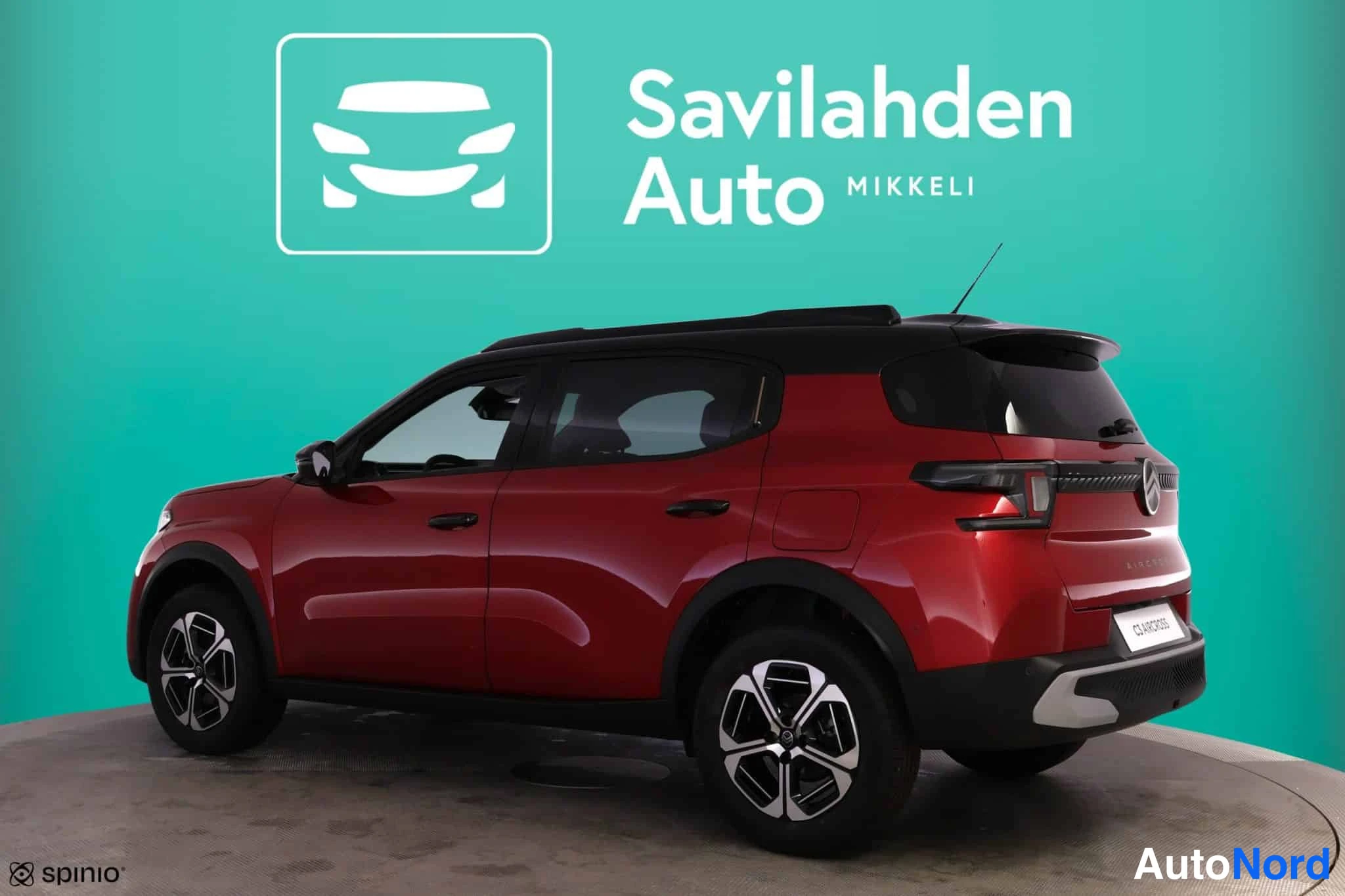 Punainen Citroen C3 Aircross 2026, takaviisto, kuva 8