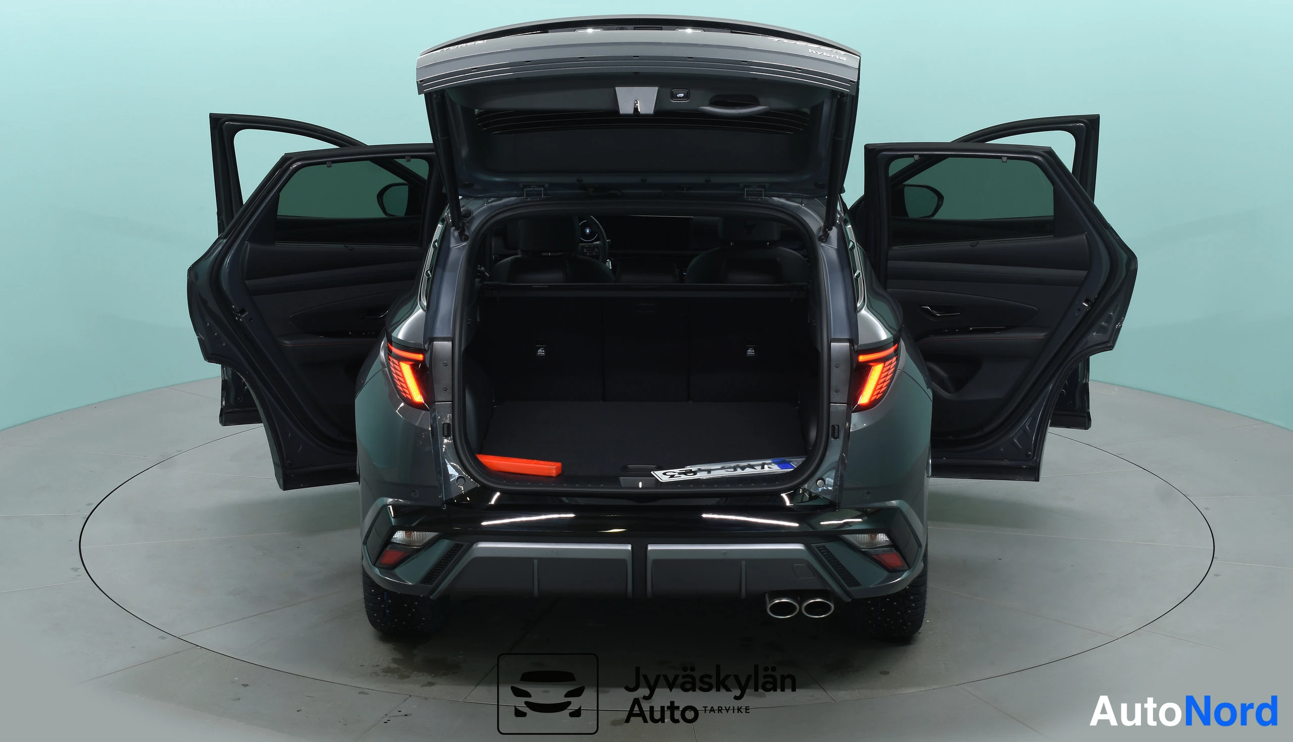 Harmaa Hyundai Tucson 2026, takaa, kuva 20