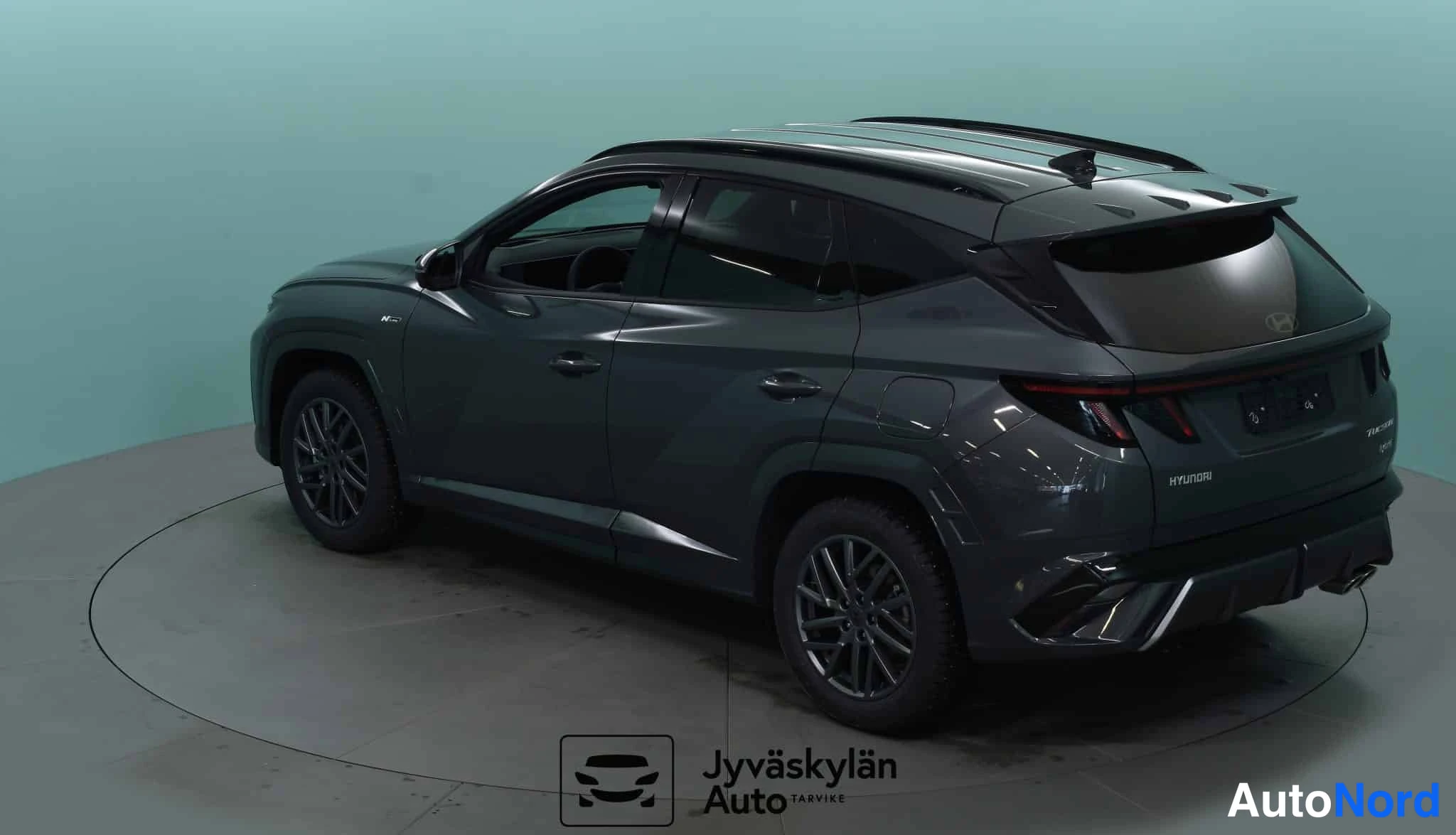 Harmaa Hyundai Tucson 2026, takaviisto, kuva 15