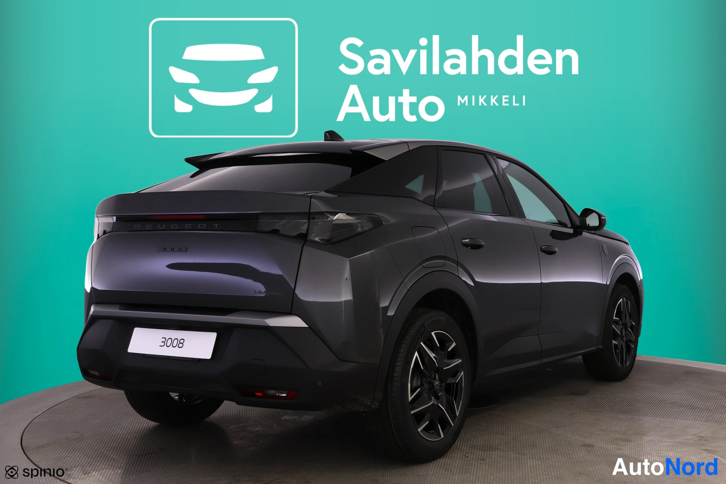 Harmaa Peugeot 3008 2026, takaviisto, kuva 12