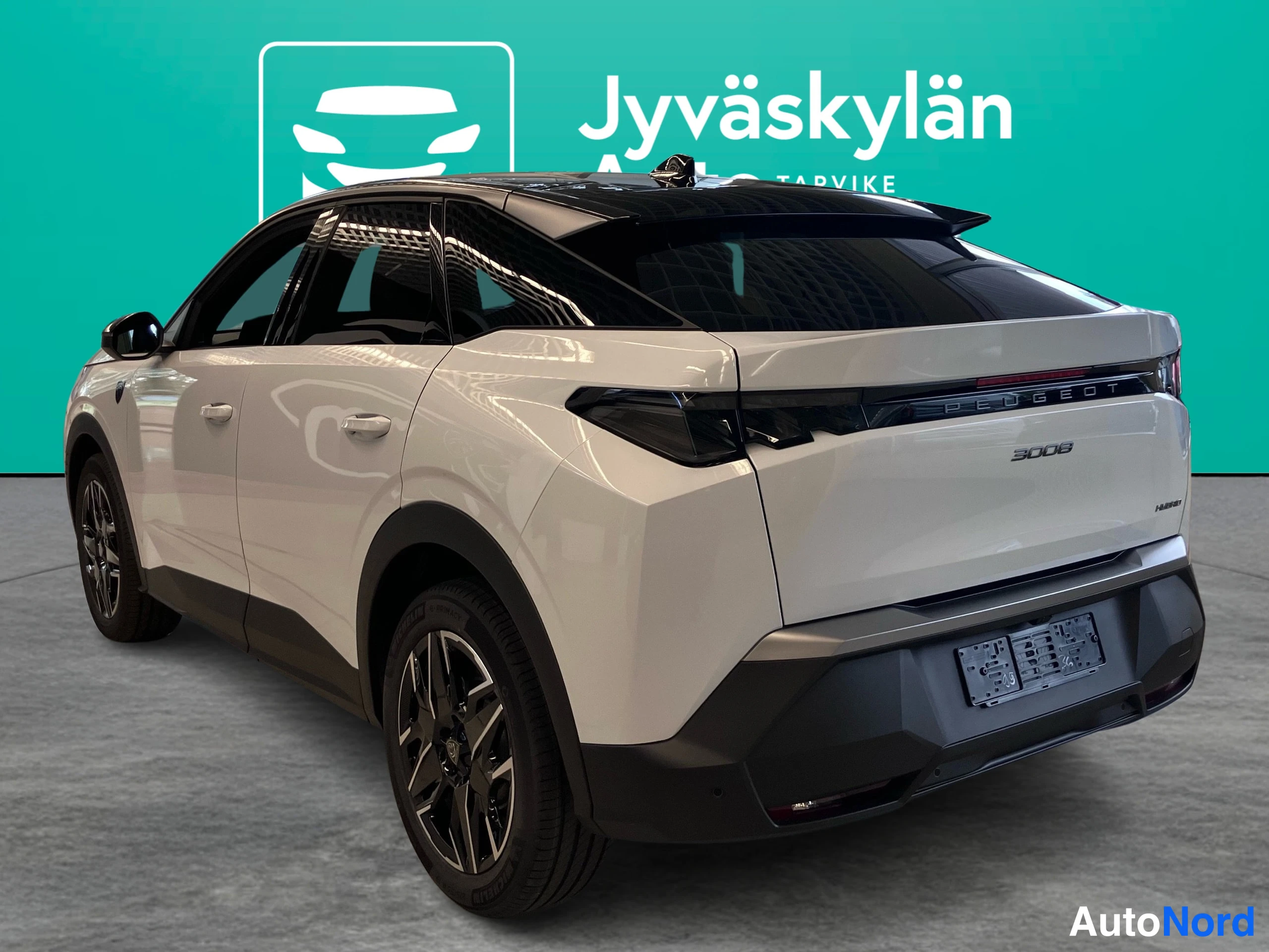 Valkoinen Peugeot 3008 2026, takaviisto, kuva 10