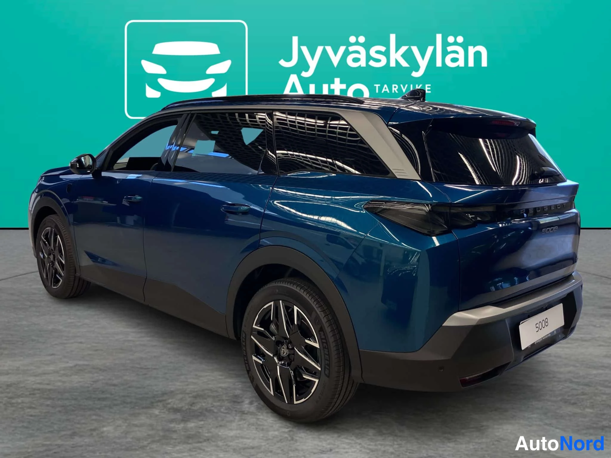 Sininen Peugeot 5008 2026, takaviisto, kuva 8