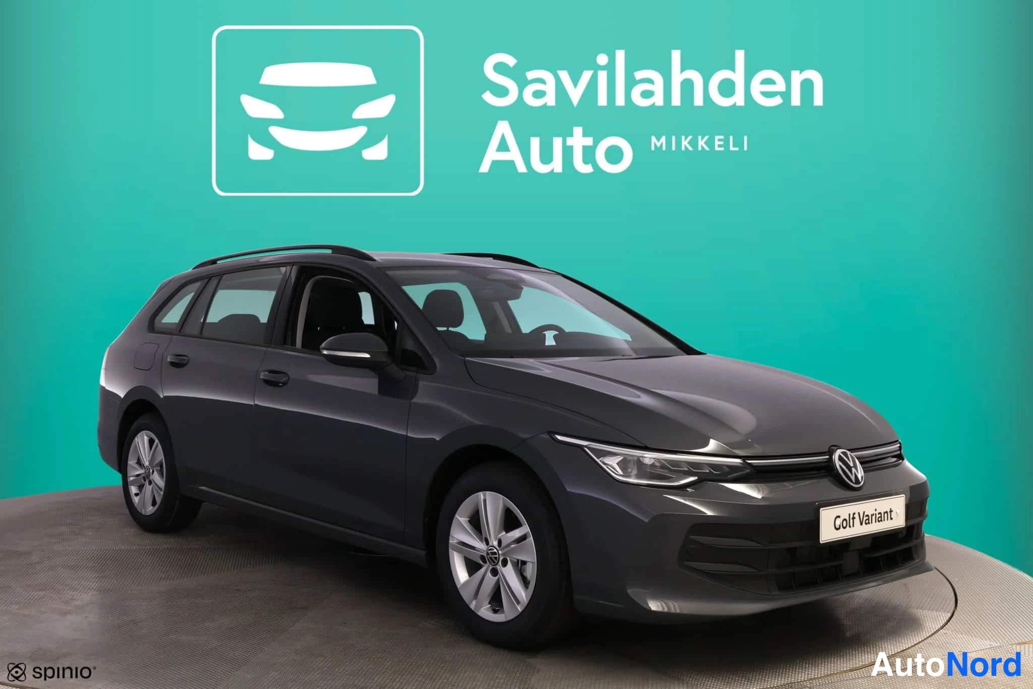 Harmaa Volkswagen Golf 2026, etuviisto, keula oikealle, kuva 5