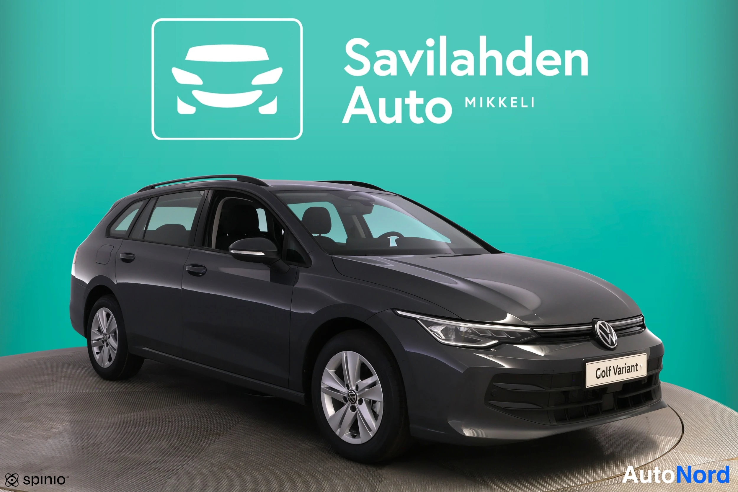 Harmaa Volkswagen Golf 2026, etuviisto, keula oikealle, kuva 6