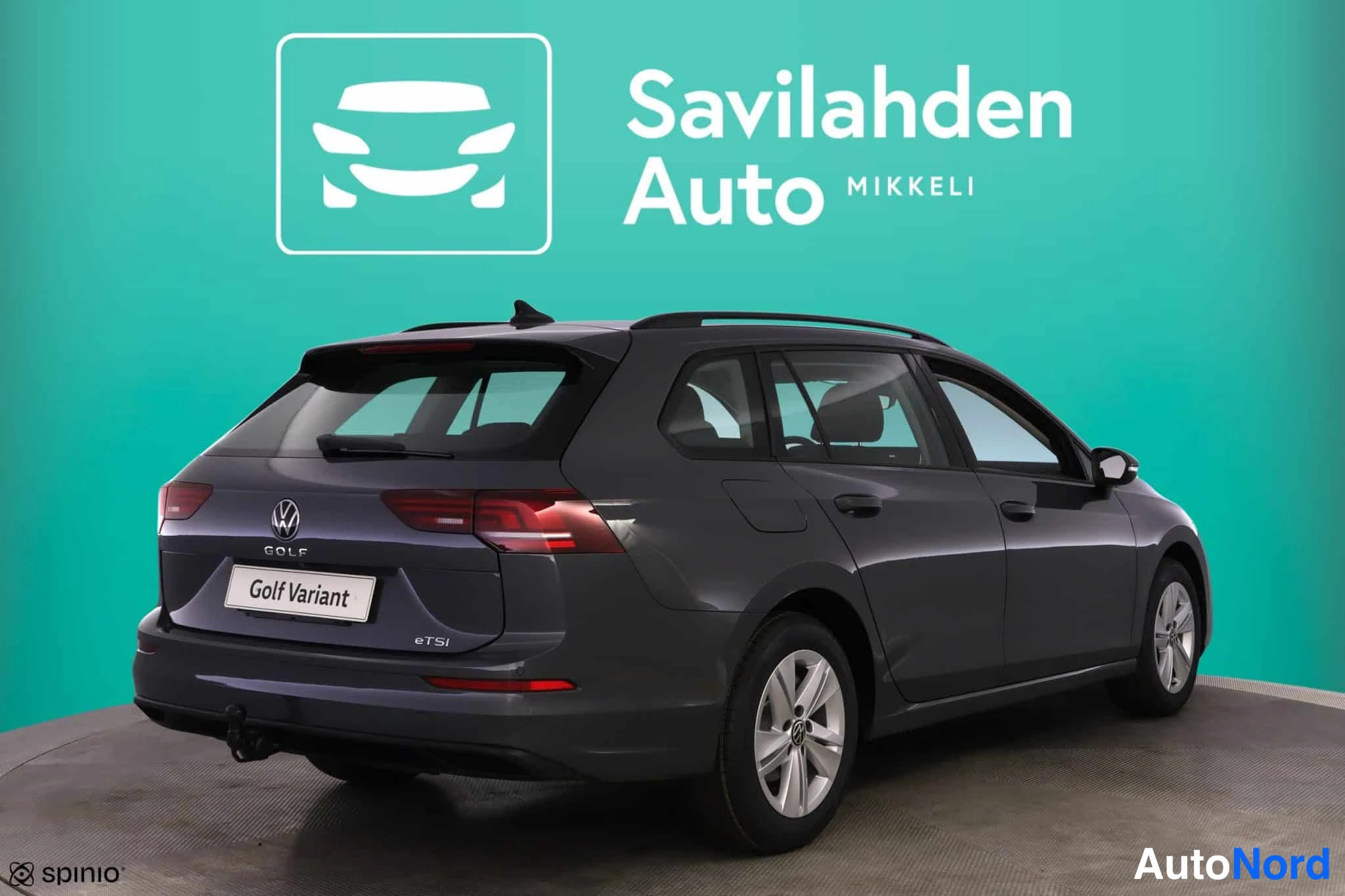 Harmaa Volkswagen Golf 2026, takaviisto, kuva 11