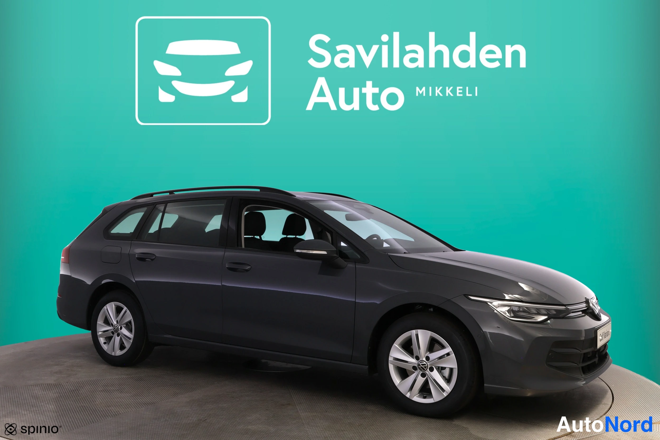 Harmaa Volkswagen Golf 2026, etuviisto, keula oikealle, kuva 4