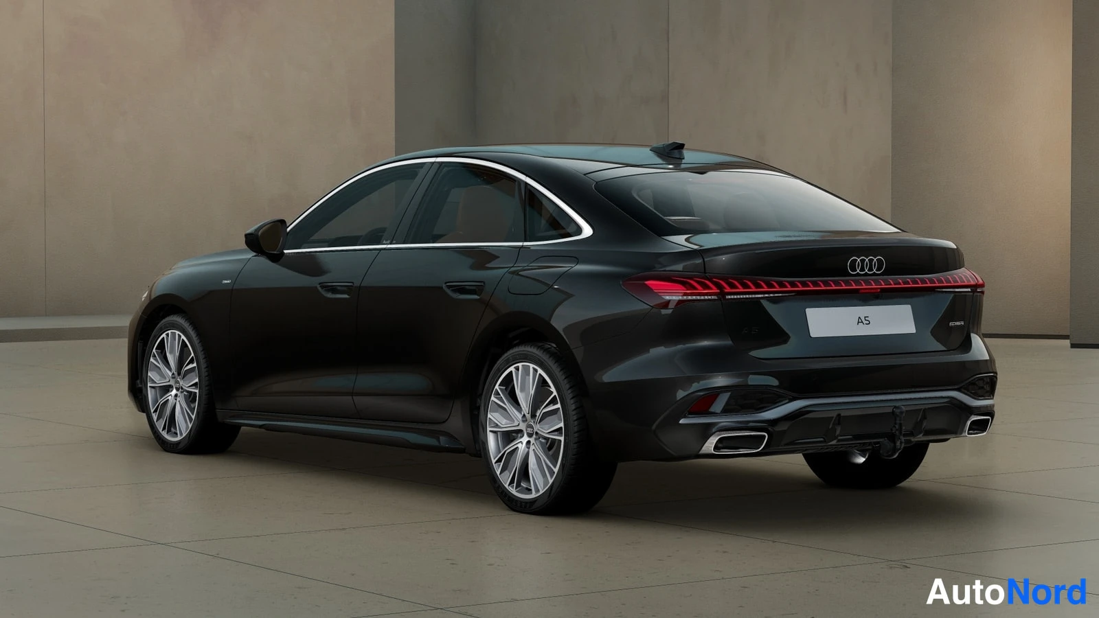 Musta Audi A5 2026, takaviisto, kuva 8