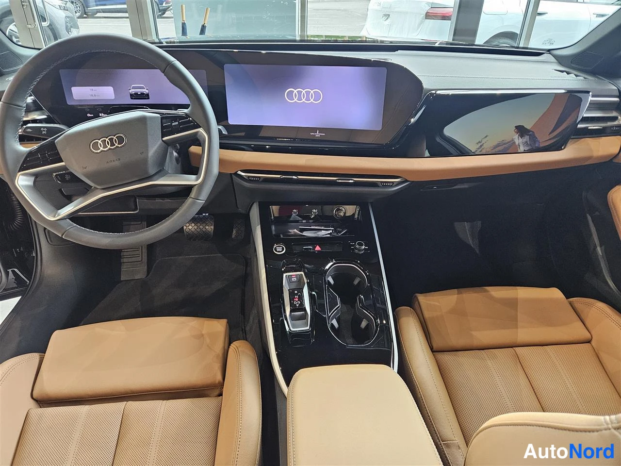 Musta Audi A5 2026, ohjaamo, kuva 12
