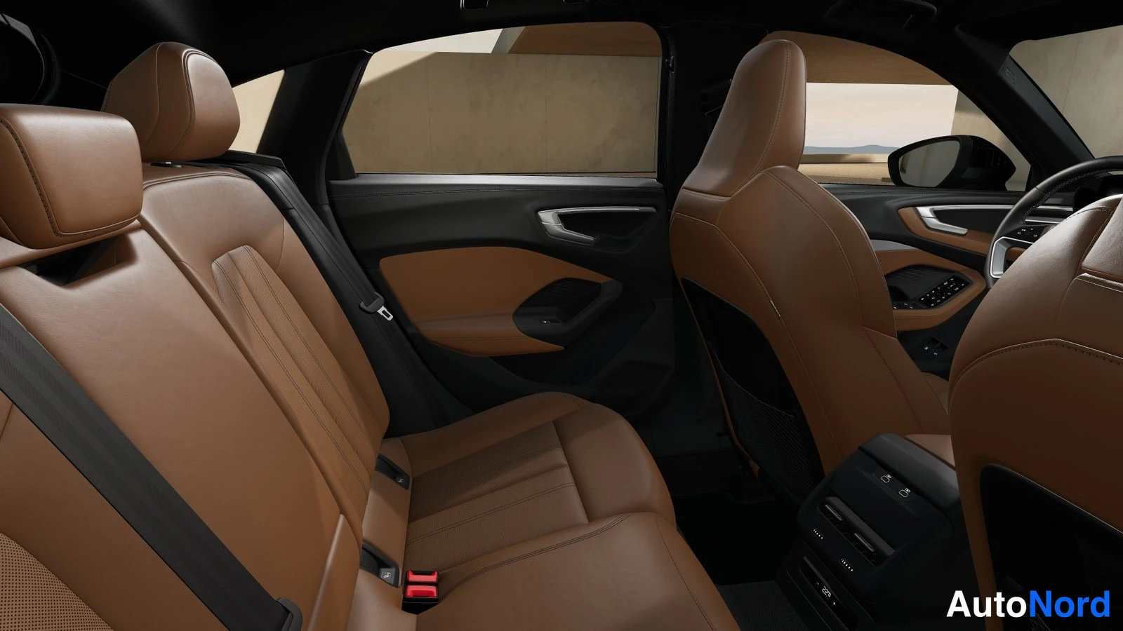 Musta Audi A5 2026, takaistuimet, kuva 16