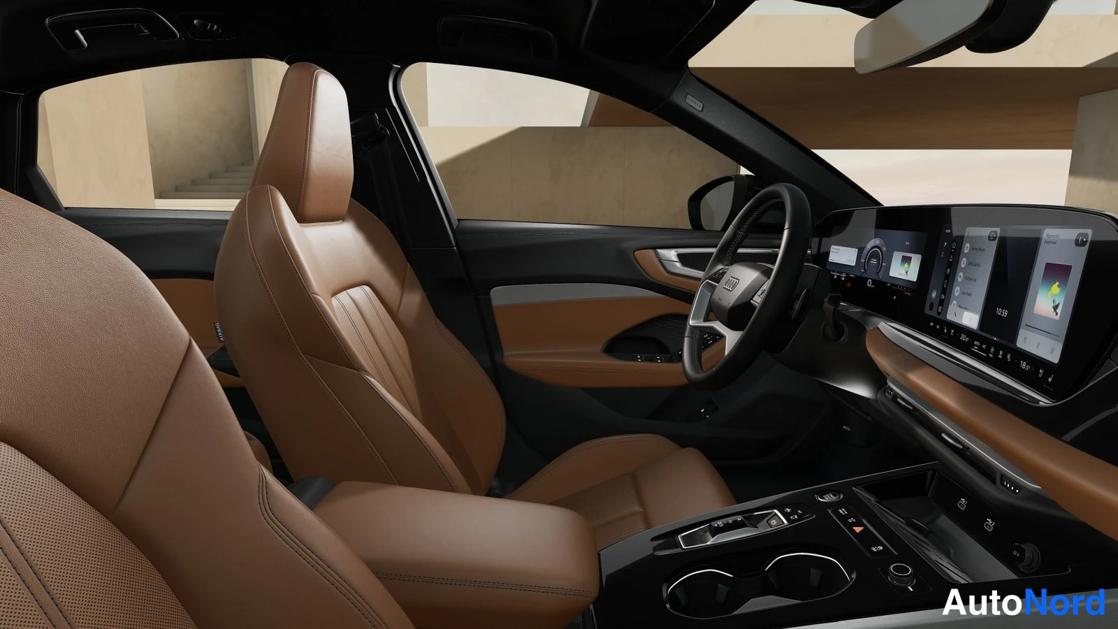Musta Audi A5 2026, ohjaamo, kuva 11
