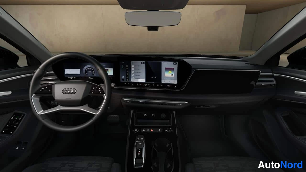Valkoinen Audi A5 2026, ohjaamo, kuva 5