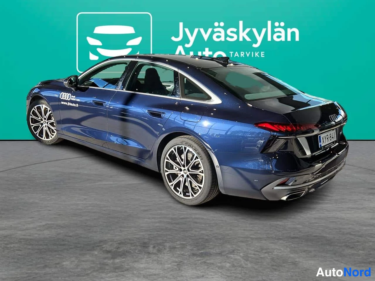 Sininen Audi A6 2026, takaviisto, kuva 10