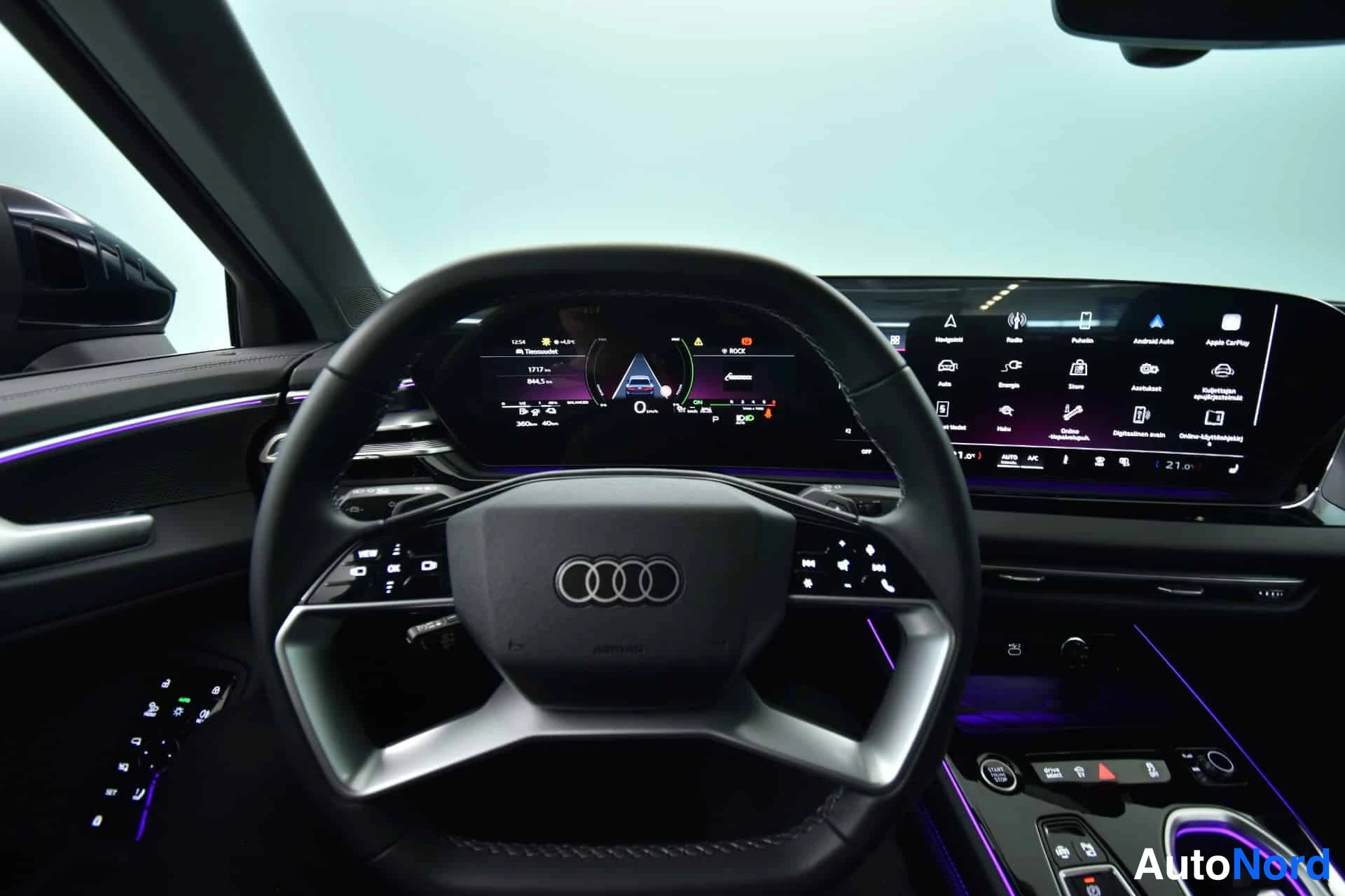 Sininen Audi A6 2026, yksityiskohta, kuva 26