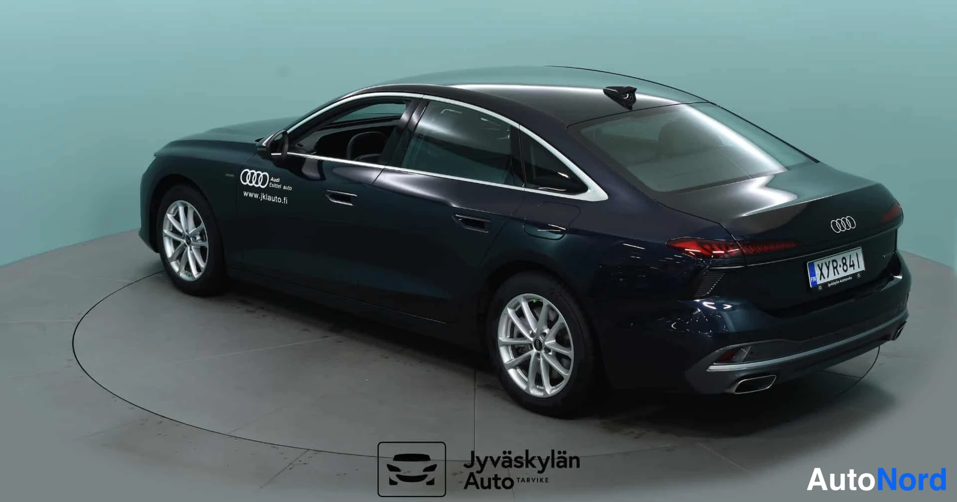 Sininen Audi A6 2026, takaviisto, kuva 11