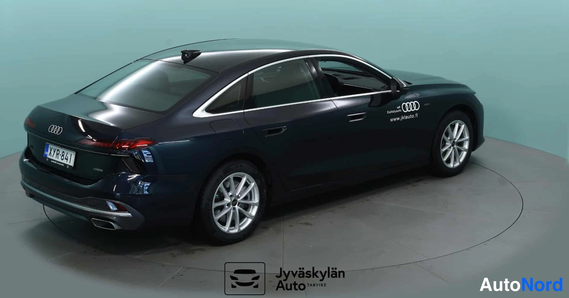Sininen Audi A6 2026, takaviisto, kuva 12