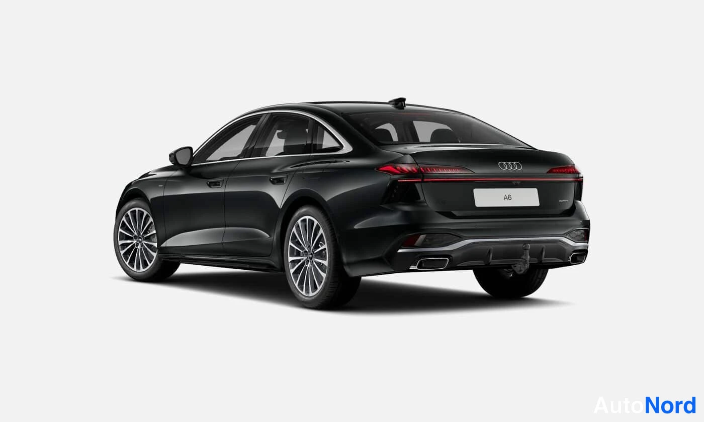 Vihreä Audi A6 2026, takaviisto, kuva 2
