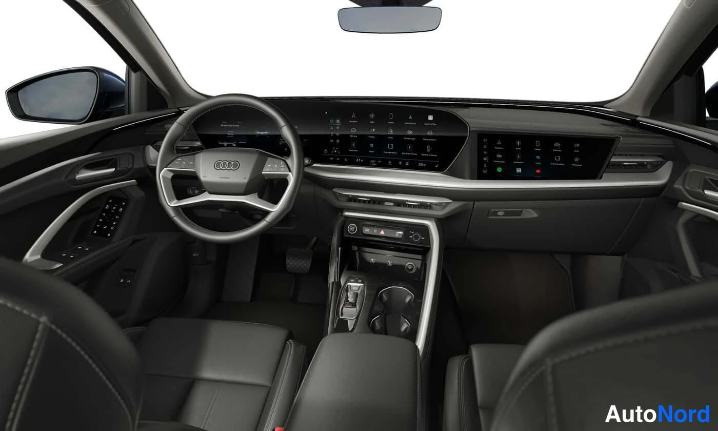 Sininen Audi Q5 2025, ohjaamo, kuva 3
